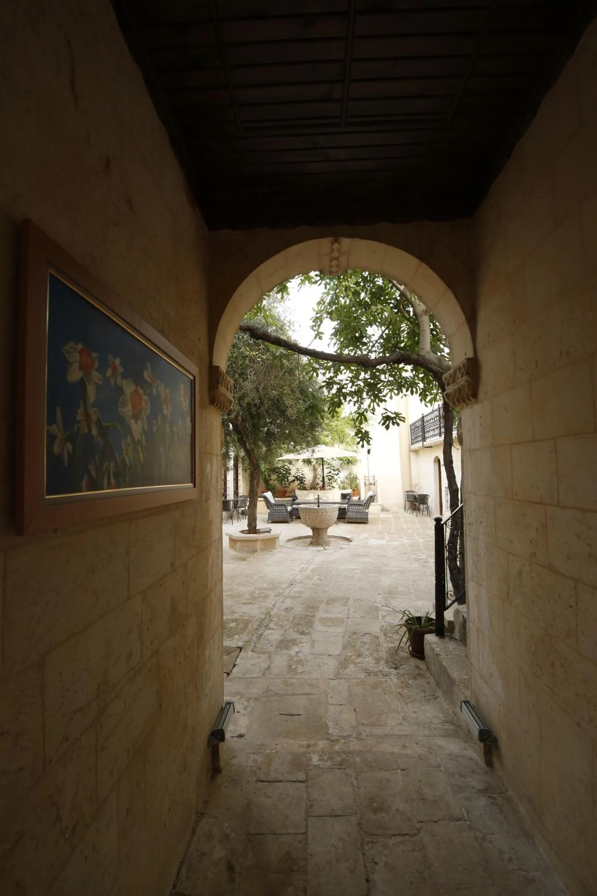 Patio in Kaliruha Hotel