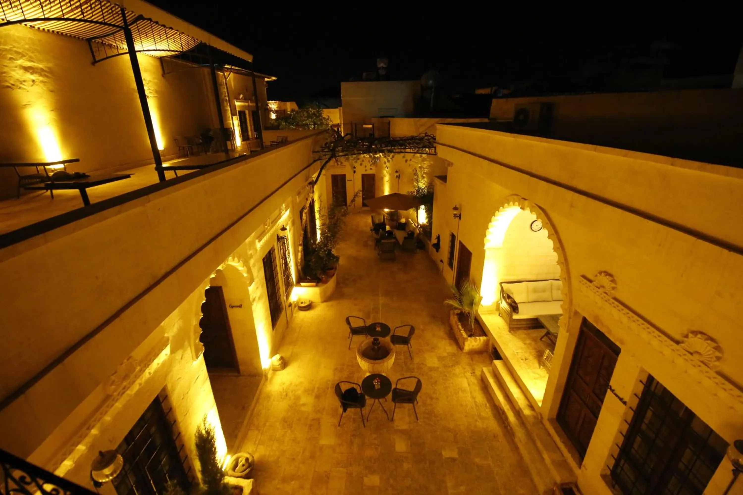 Patio in Kaliruha Hotel