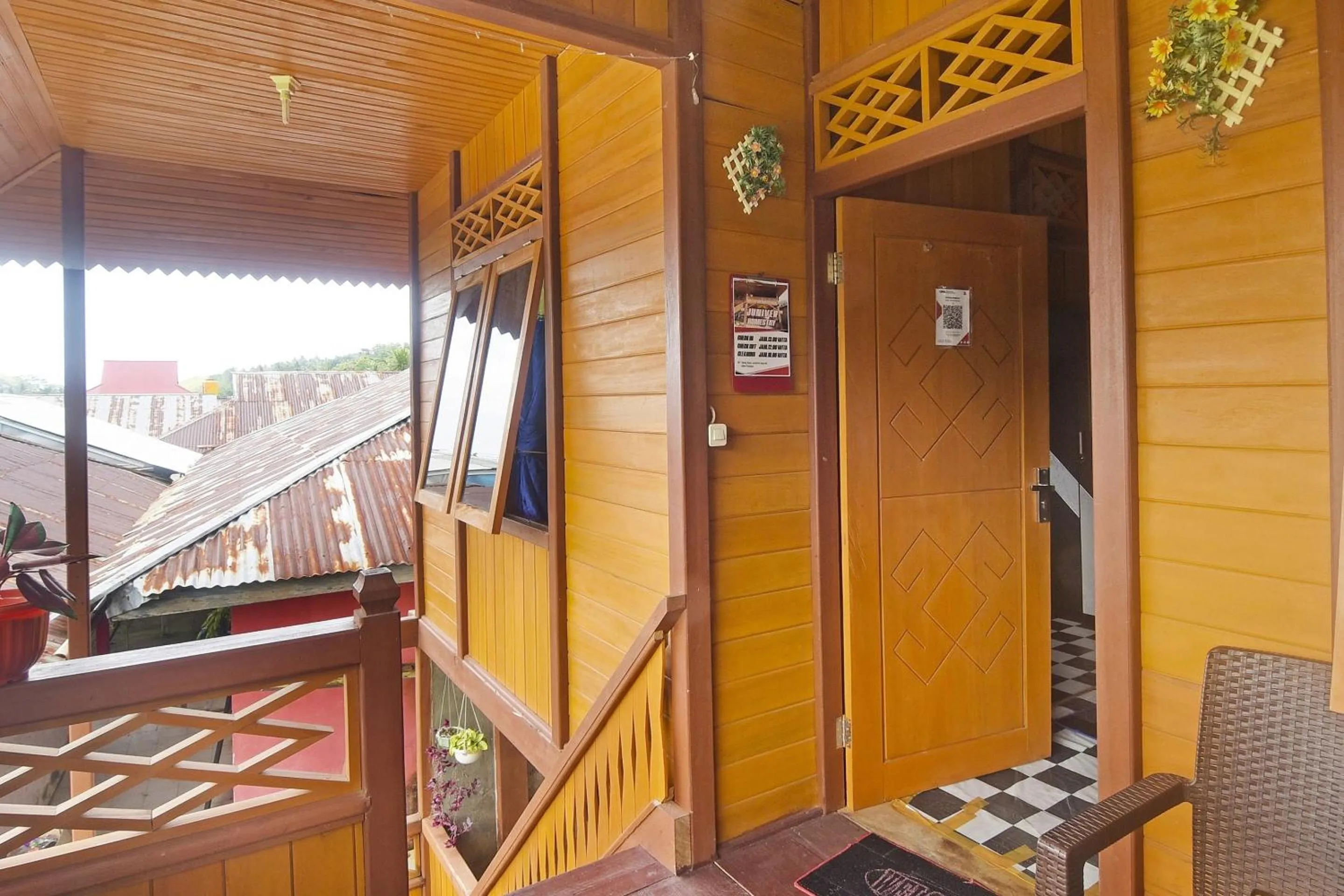 Bedroom in Hotel O Pulisan Ekowisata Homestay Near Wisata Pantai Desa Pulisan (Pulisan Beach Tour)