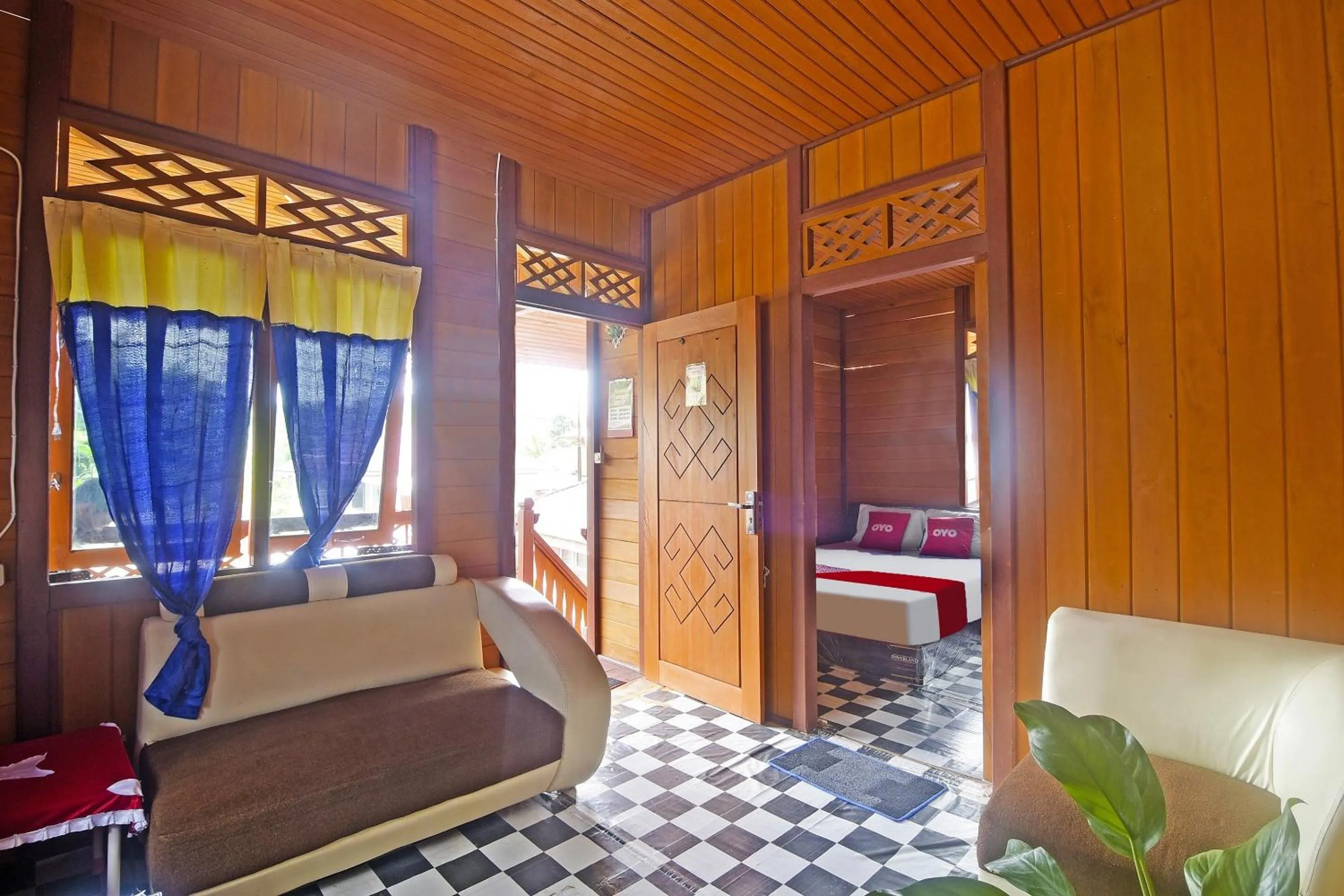 Bedroom, Bed in Hotel O Pulisan Ekowisata Homestay Near Wisata Pantai Desa Pulisan (Pulisan Beach Tour)