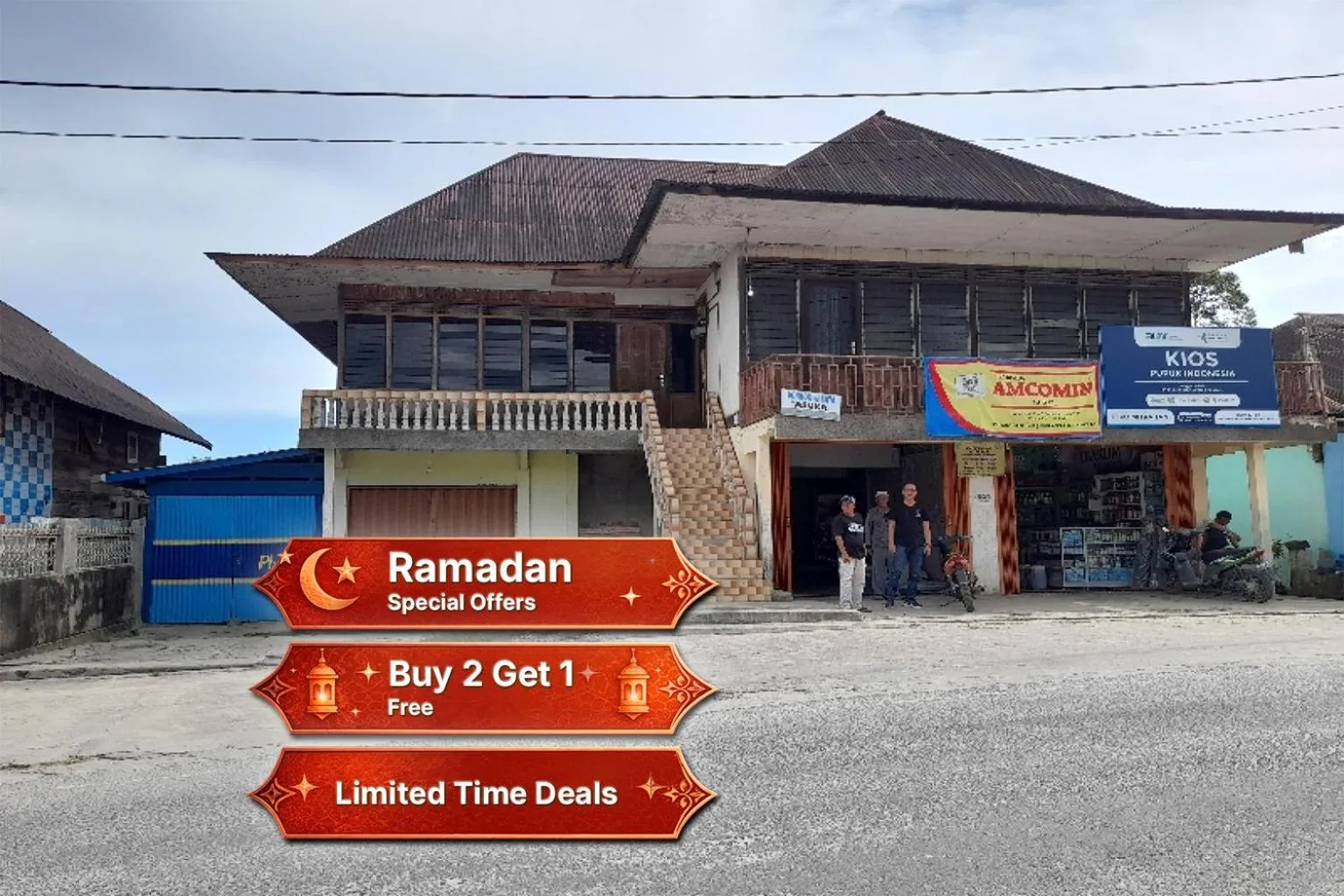 Property building in OYO HOMES 91248 Desa Wisata Banding Agung Danau Ranau