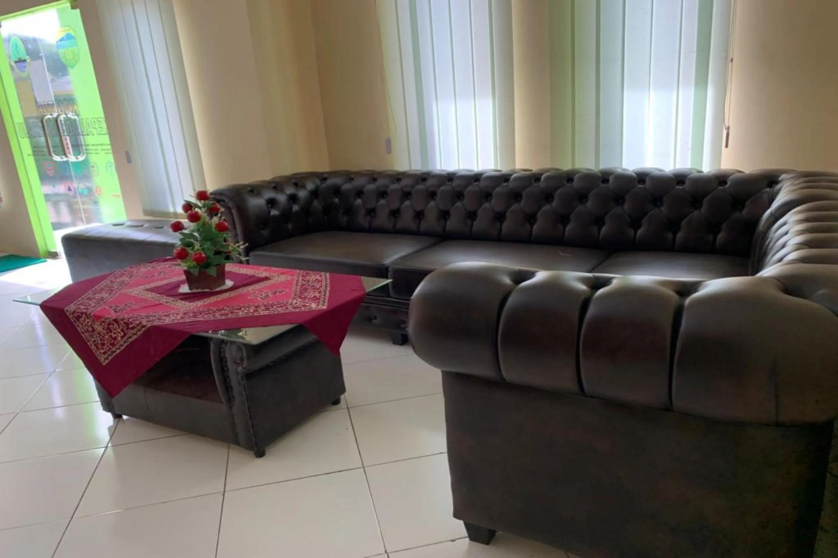 Seating area in Hotel O Desa Wisata TarajuNearGunung Panggung