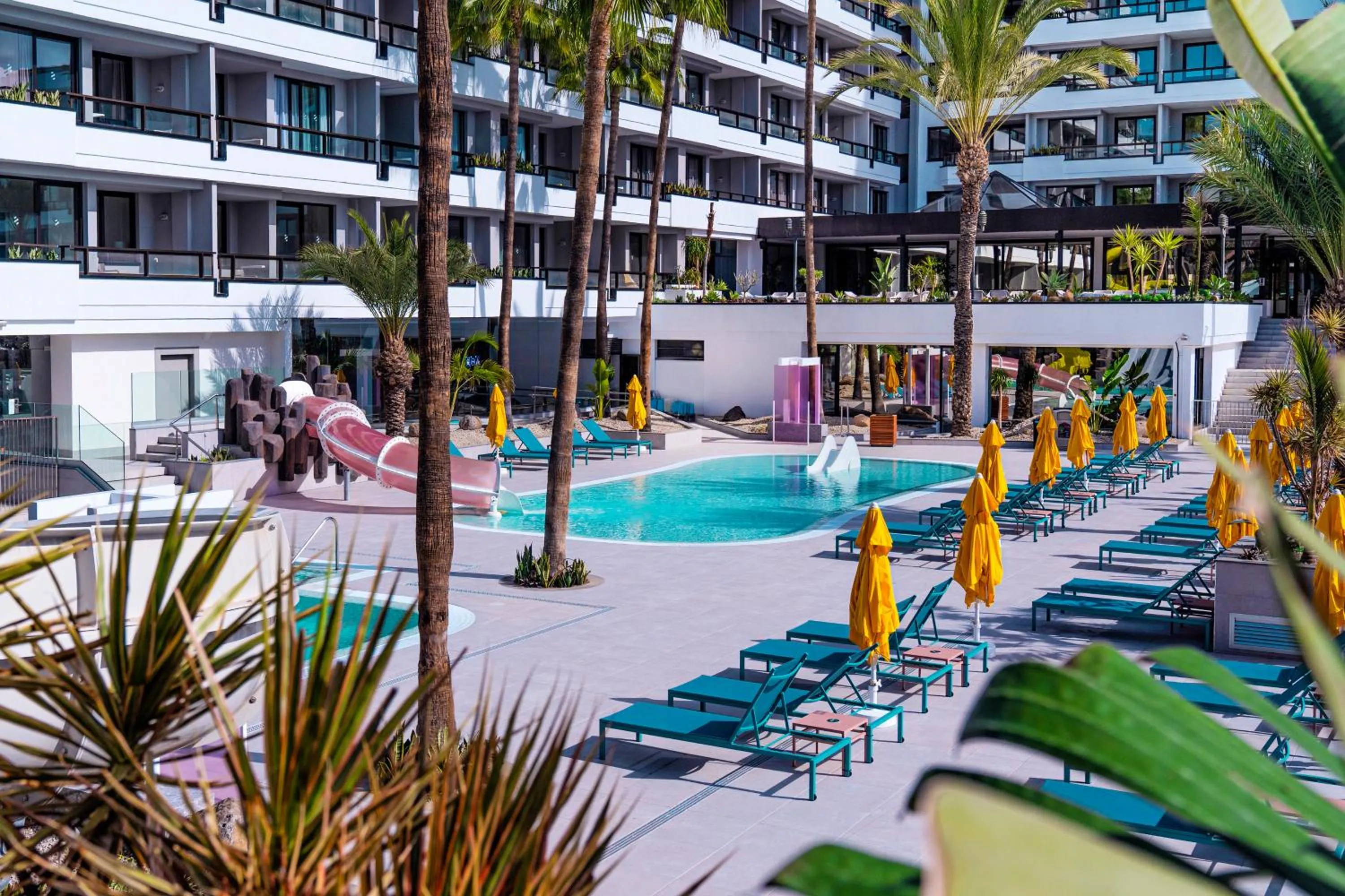 Pool view in Spring Hotel Bitácora