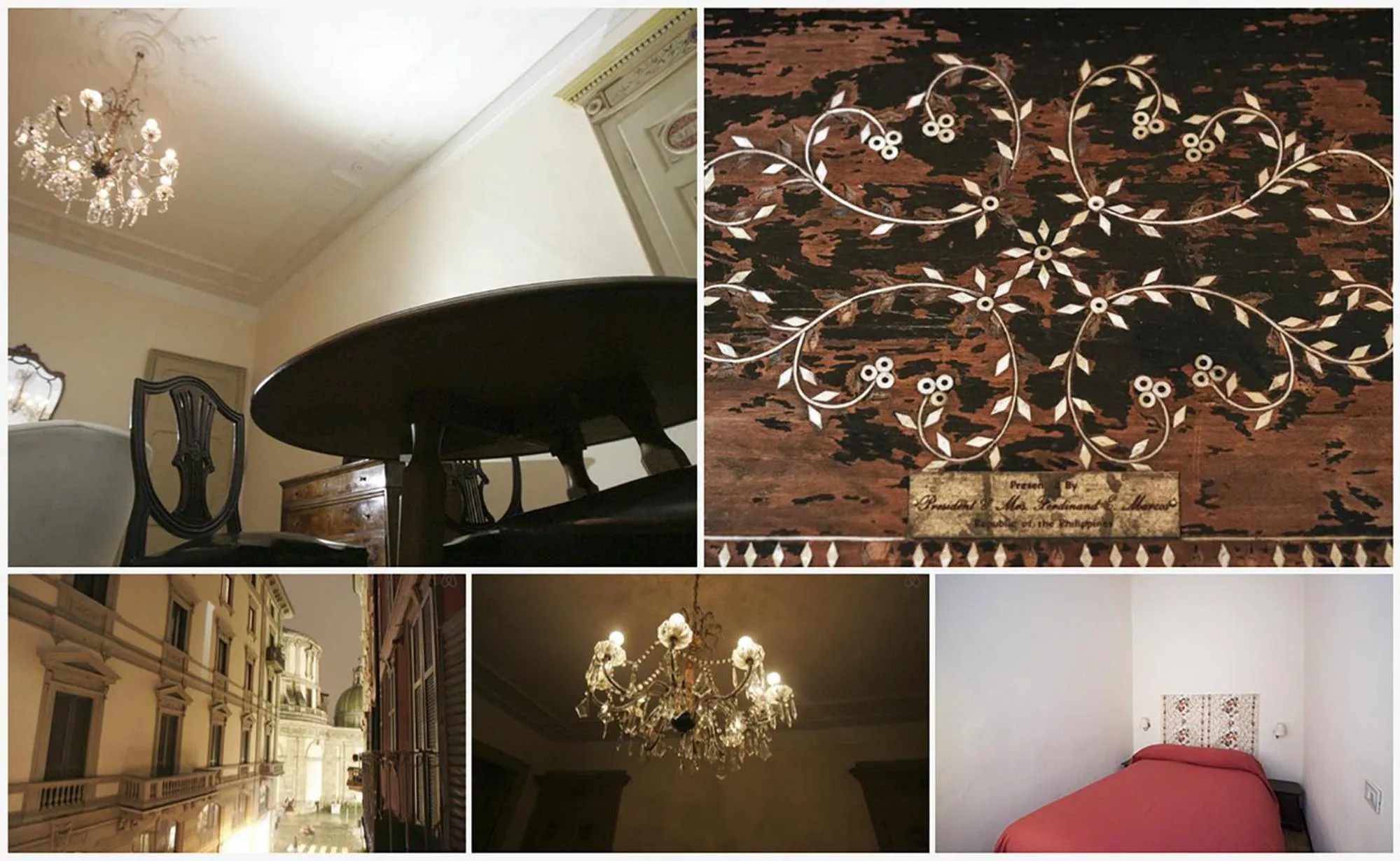 Decorative detail in Casa Milano- Apartments and Rooms