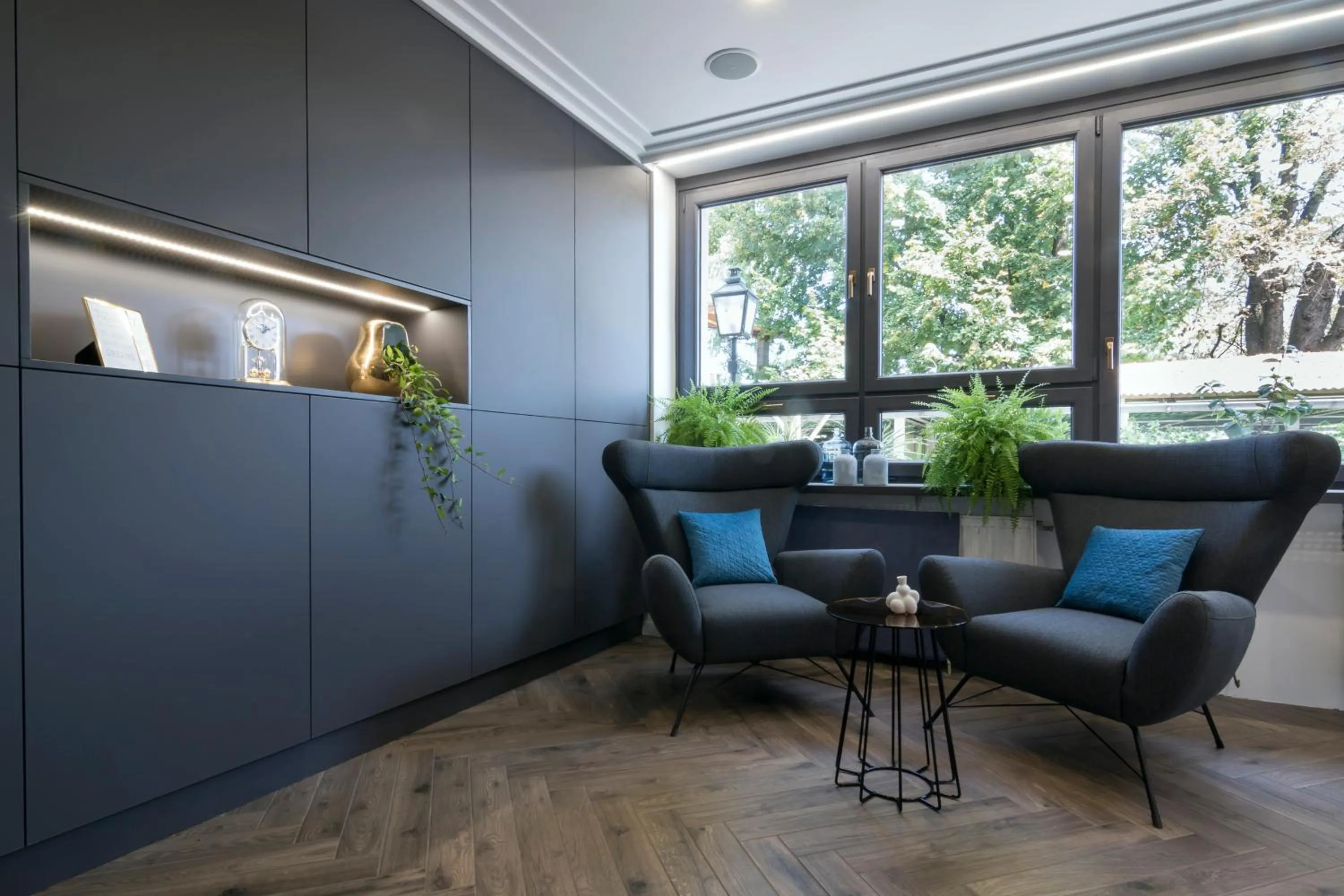 Lobby or reception in Garni Hotel Cirman