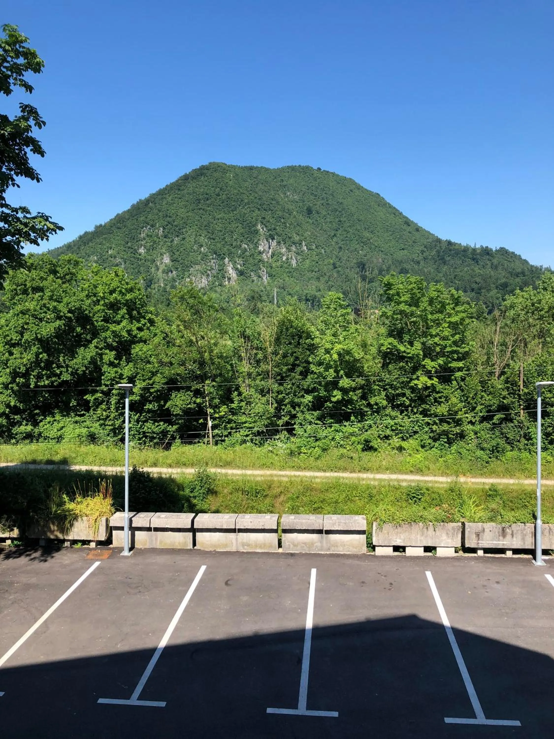 Property building in Garni Hotel Cirman