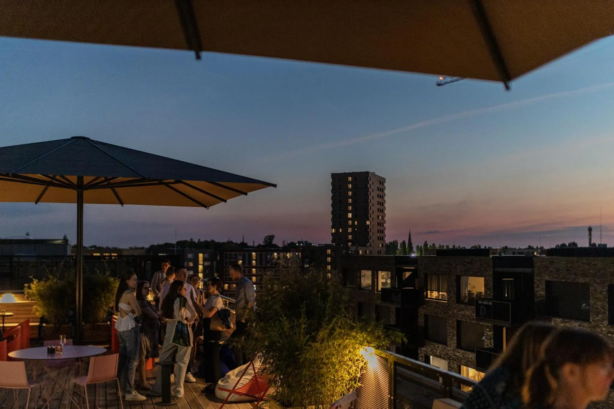 Balcony/Terrace in URBAN LOFT Berlin