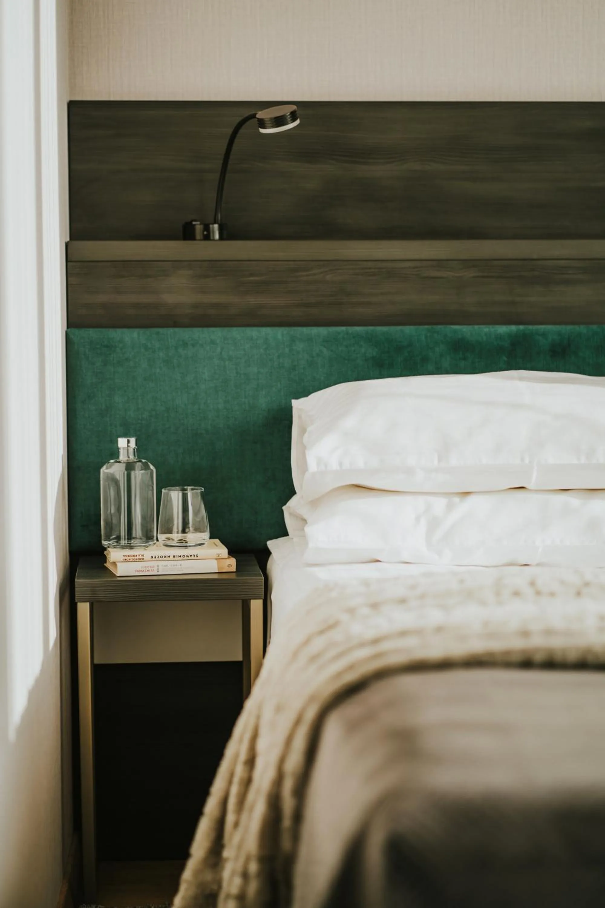 Photo of the whole room, Bed in Green Hotel