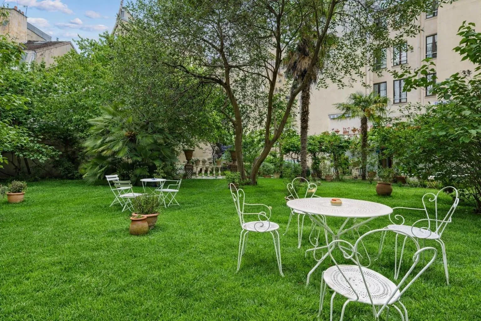 Garden in Hotel de Nesle