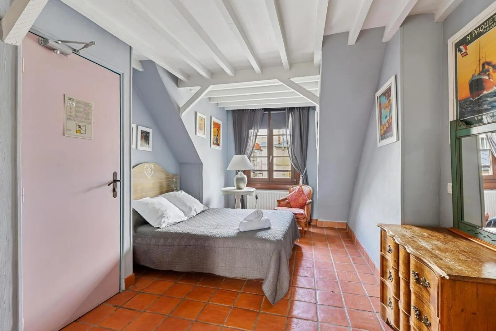 Bedroom, Bed in Hotel de Nesle