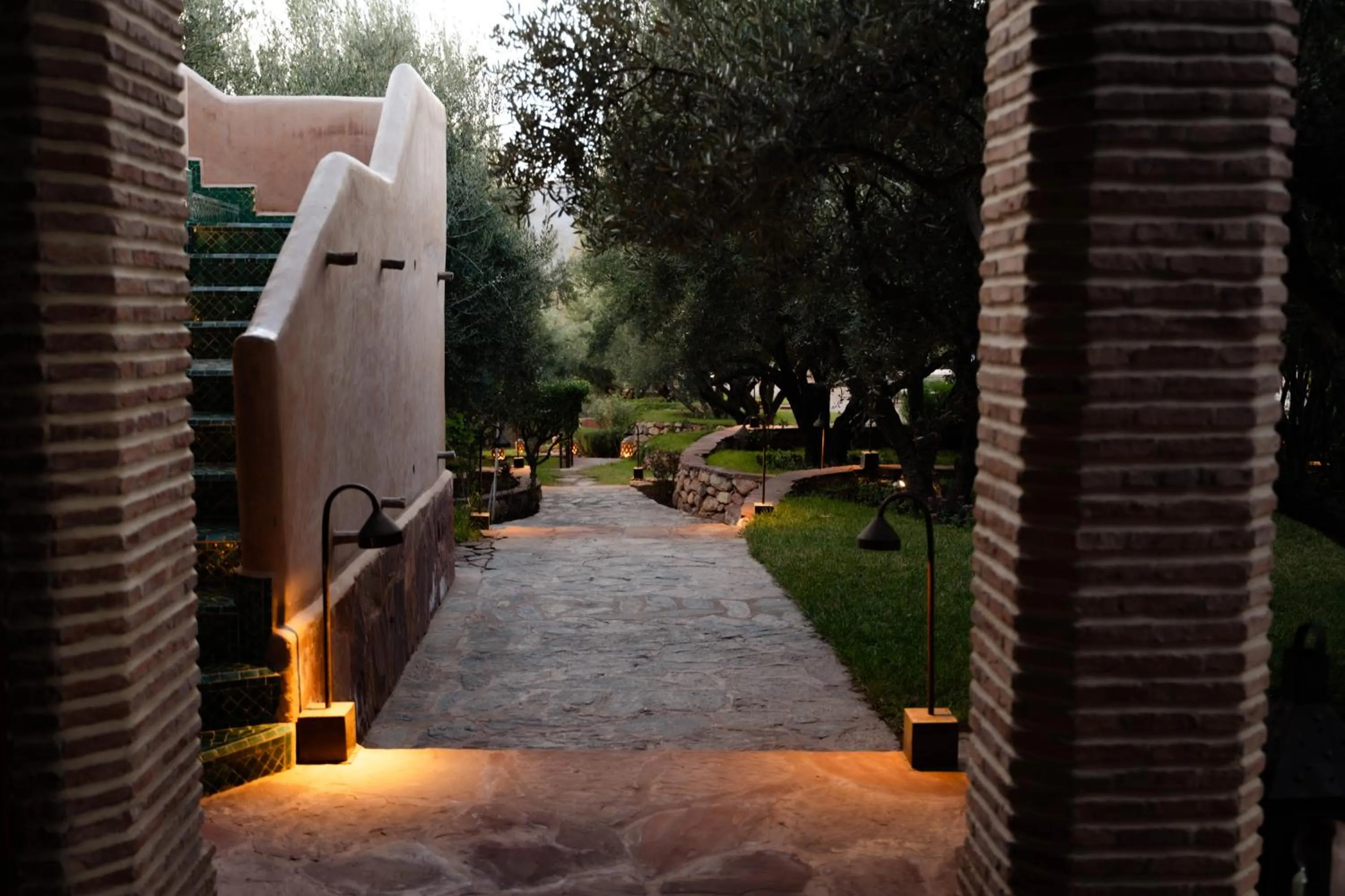 Garden in Olinto, Atlas Mountain Retreat - adults only