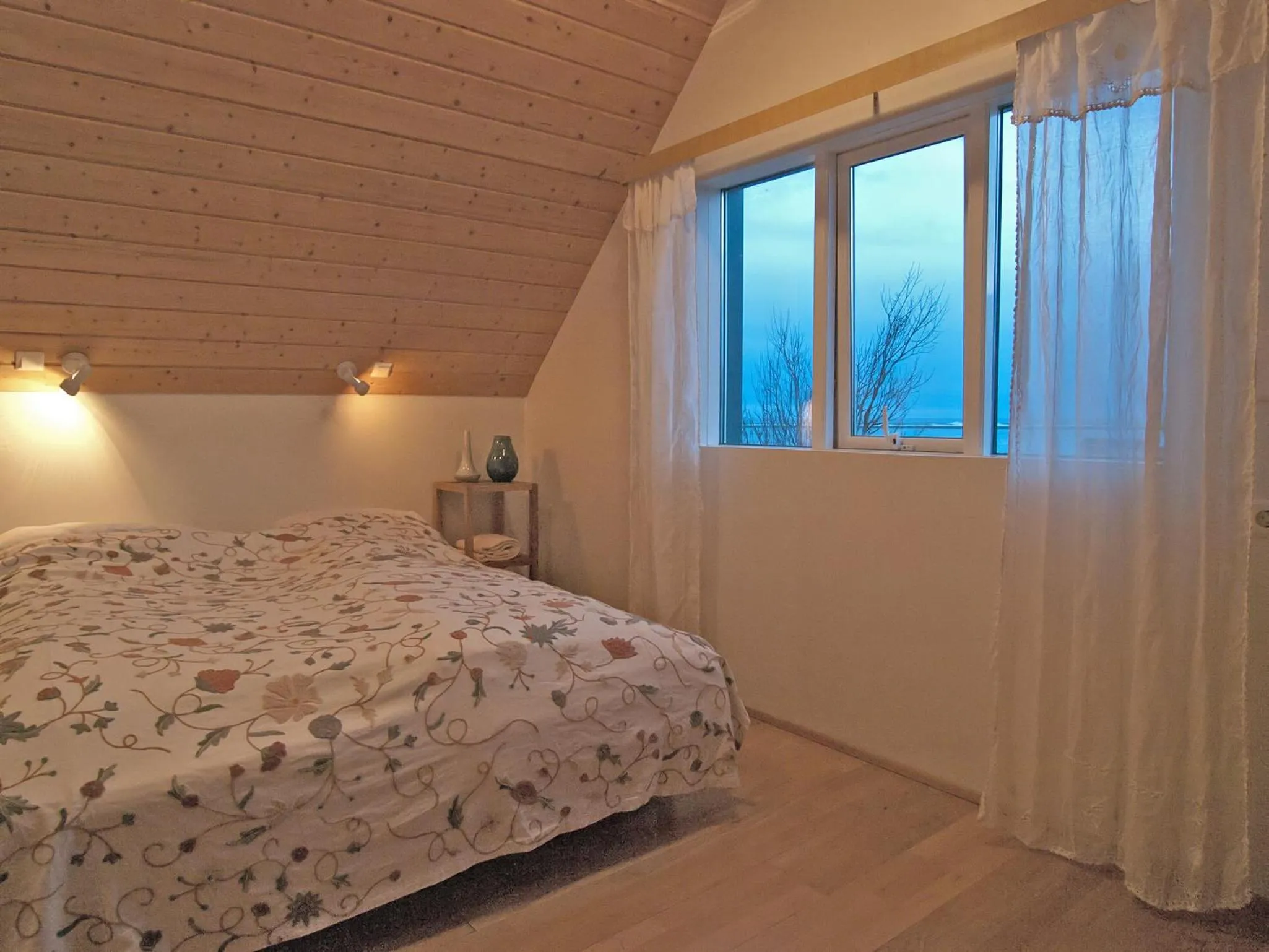 Bed in Skyrhusid HI Hostel