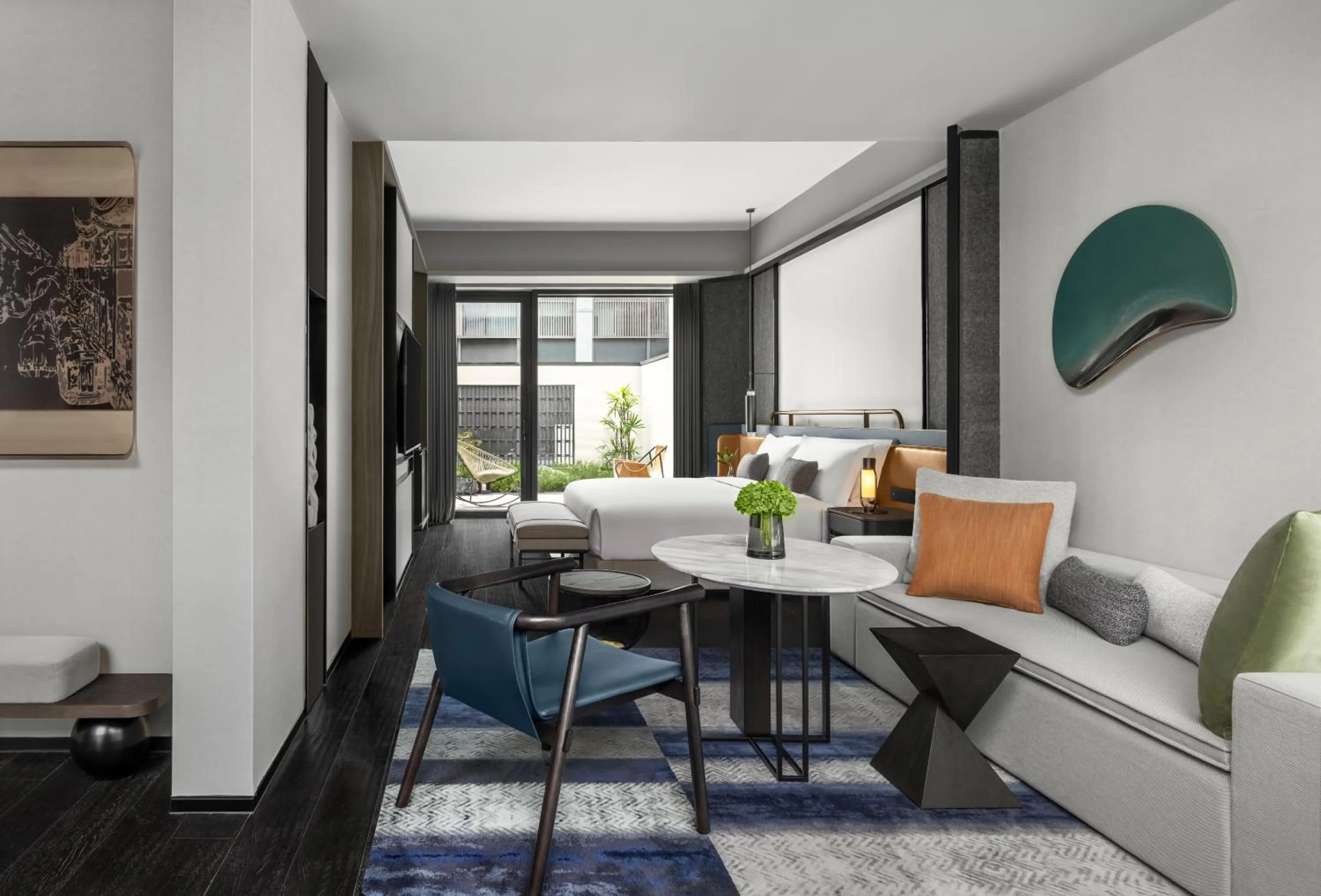 Patio in Kimpton Bamboo Grove Suzhou by IHG