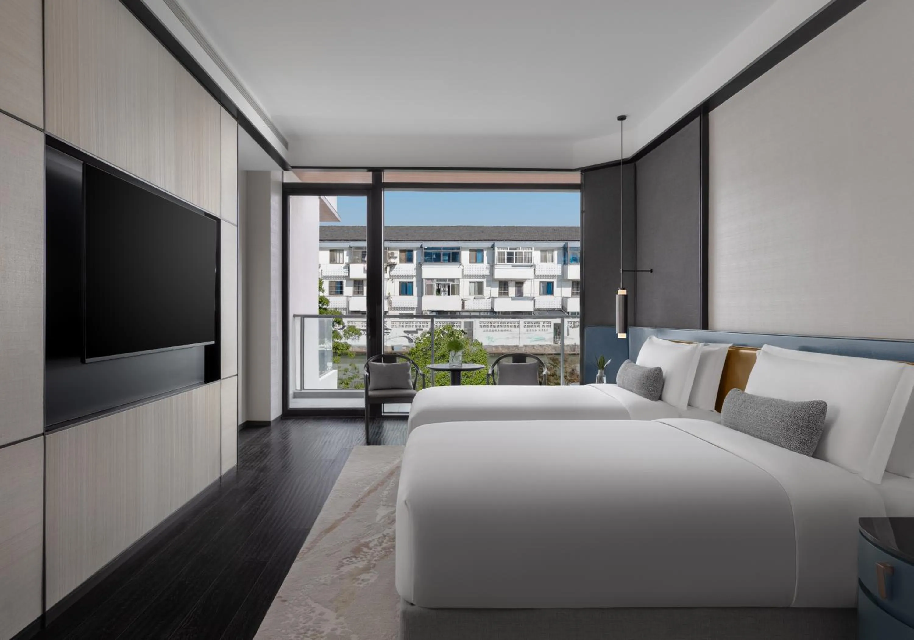 Bed in Kimpton Bamboo Grove Suzhou by IHG