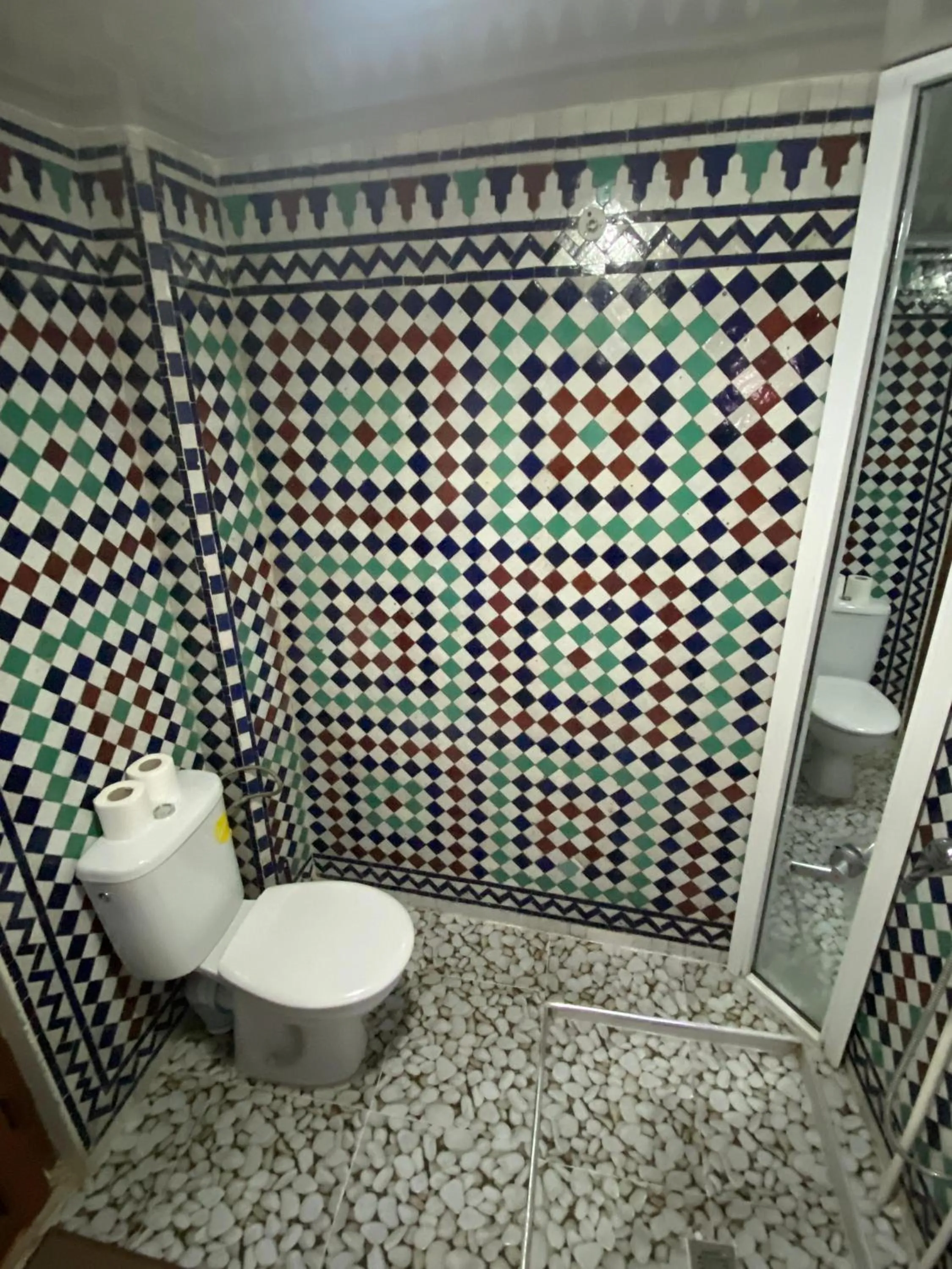 Shower in Riad Dar Rabha