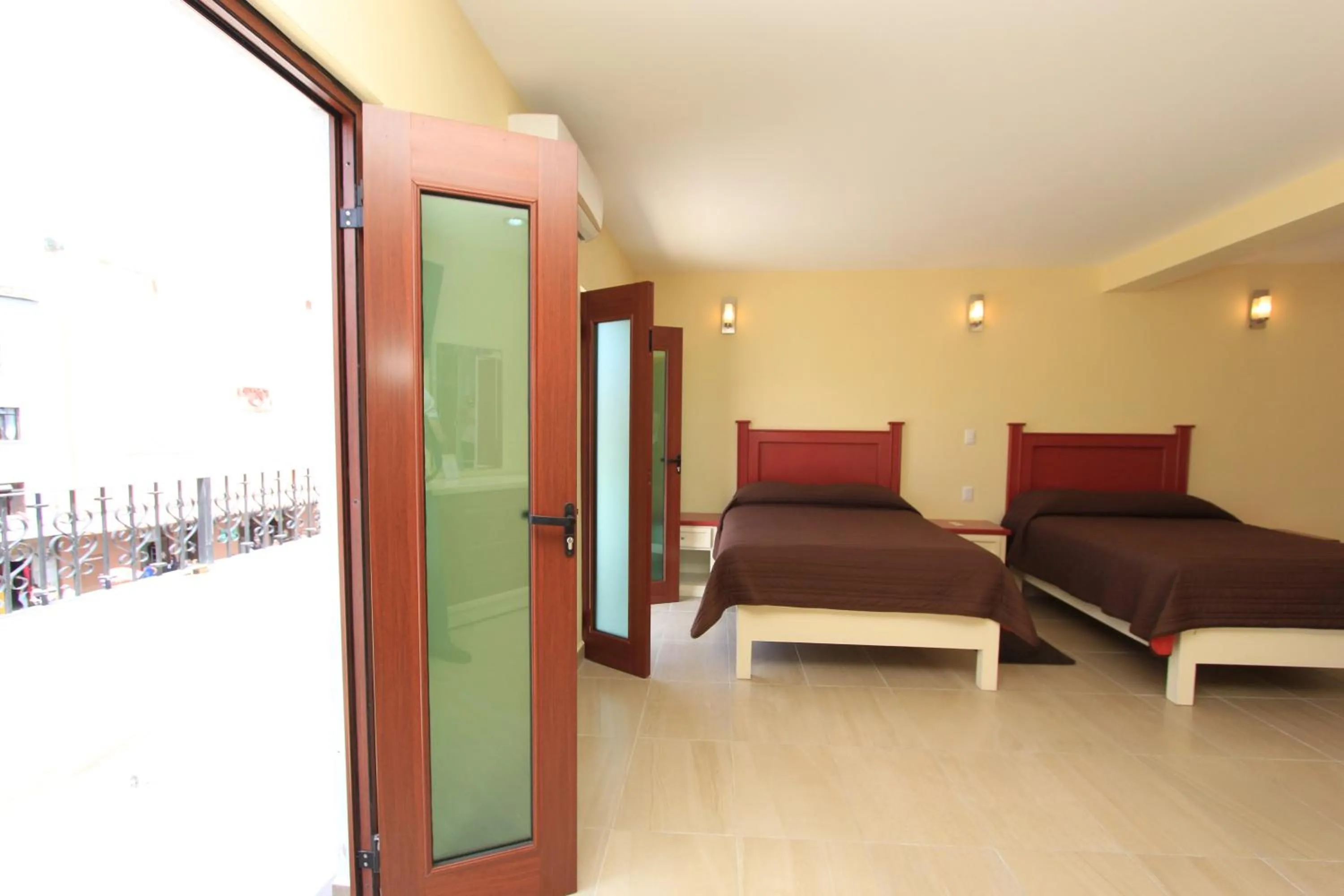 Bed in Hotel Santa Rita