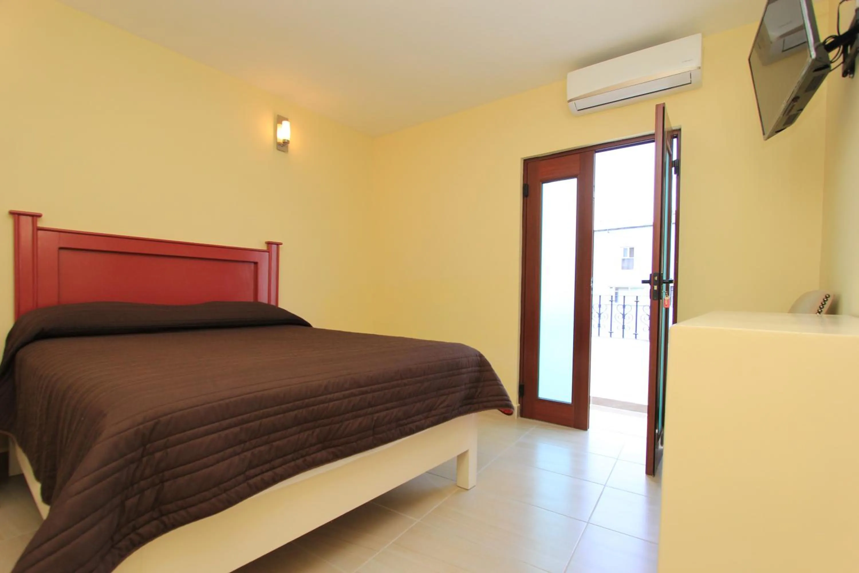 Bed in Hotel Santa Rita