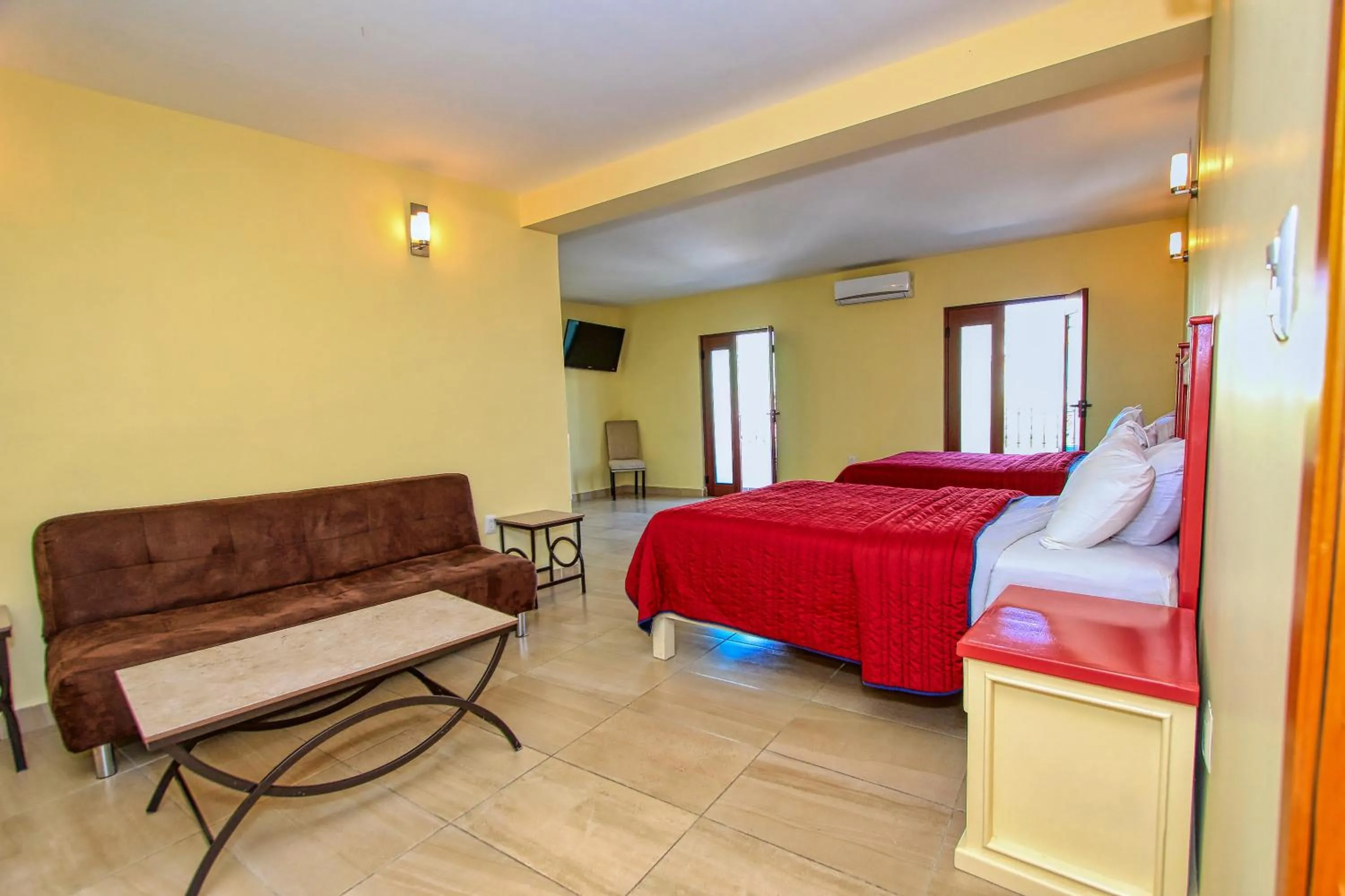 Bed in Hotel Santa Rita