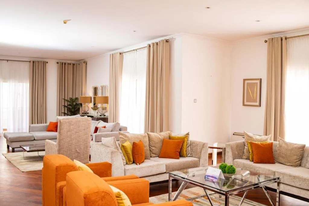 Living room in Pier Harbour Residences and Spa