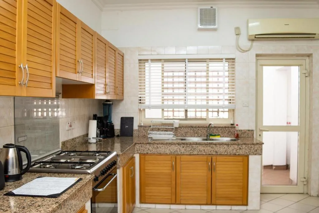 Kitchen or kitchenette in Pier Harbour Residences and Spa