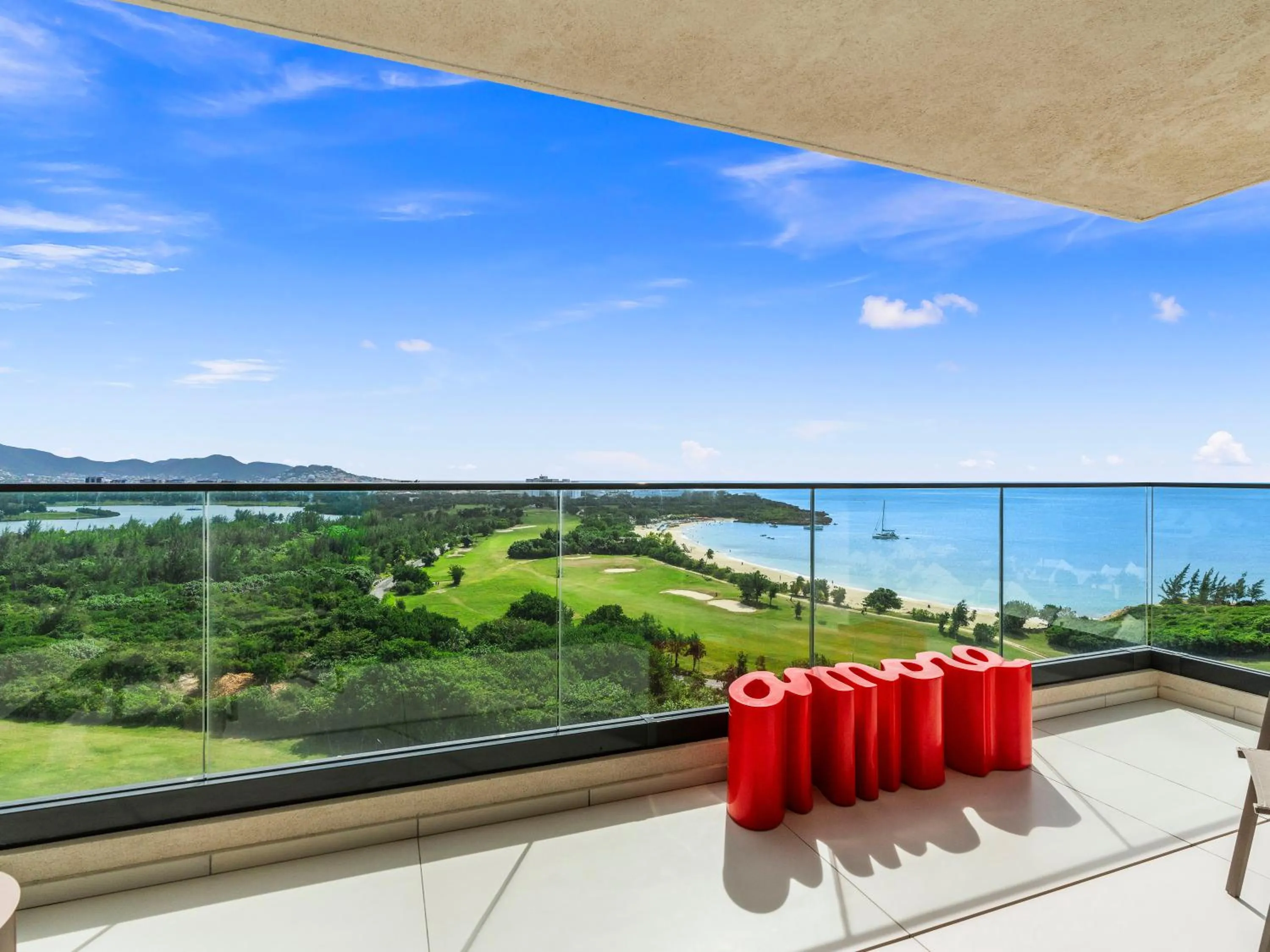 Balcony/Terrace in Fourteen at Mullet Bay