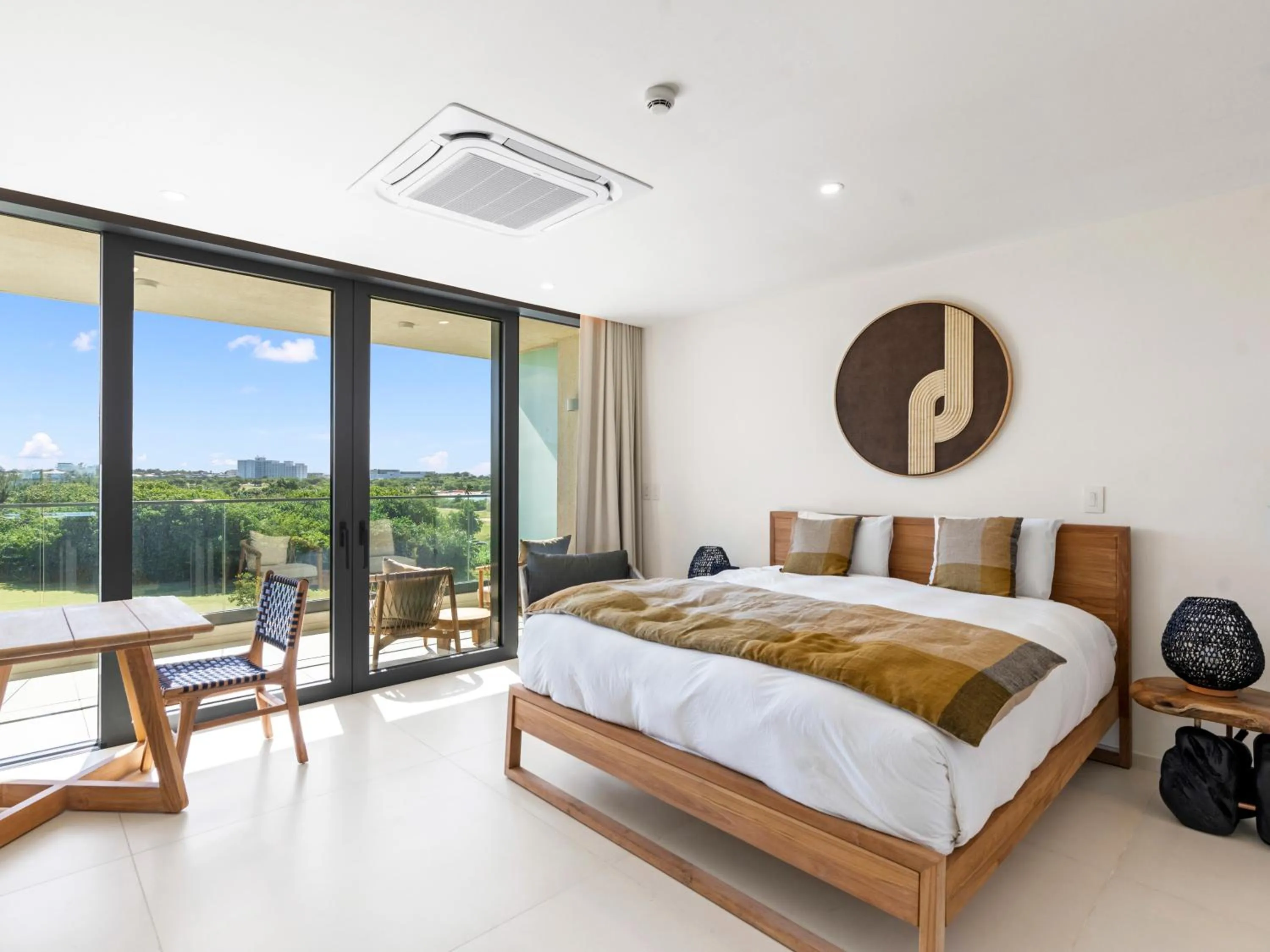 Bed in Fourteen at Mullet Bay