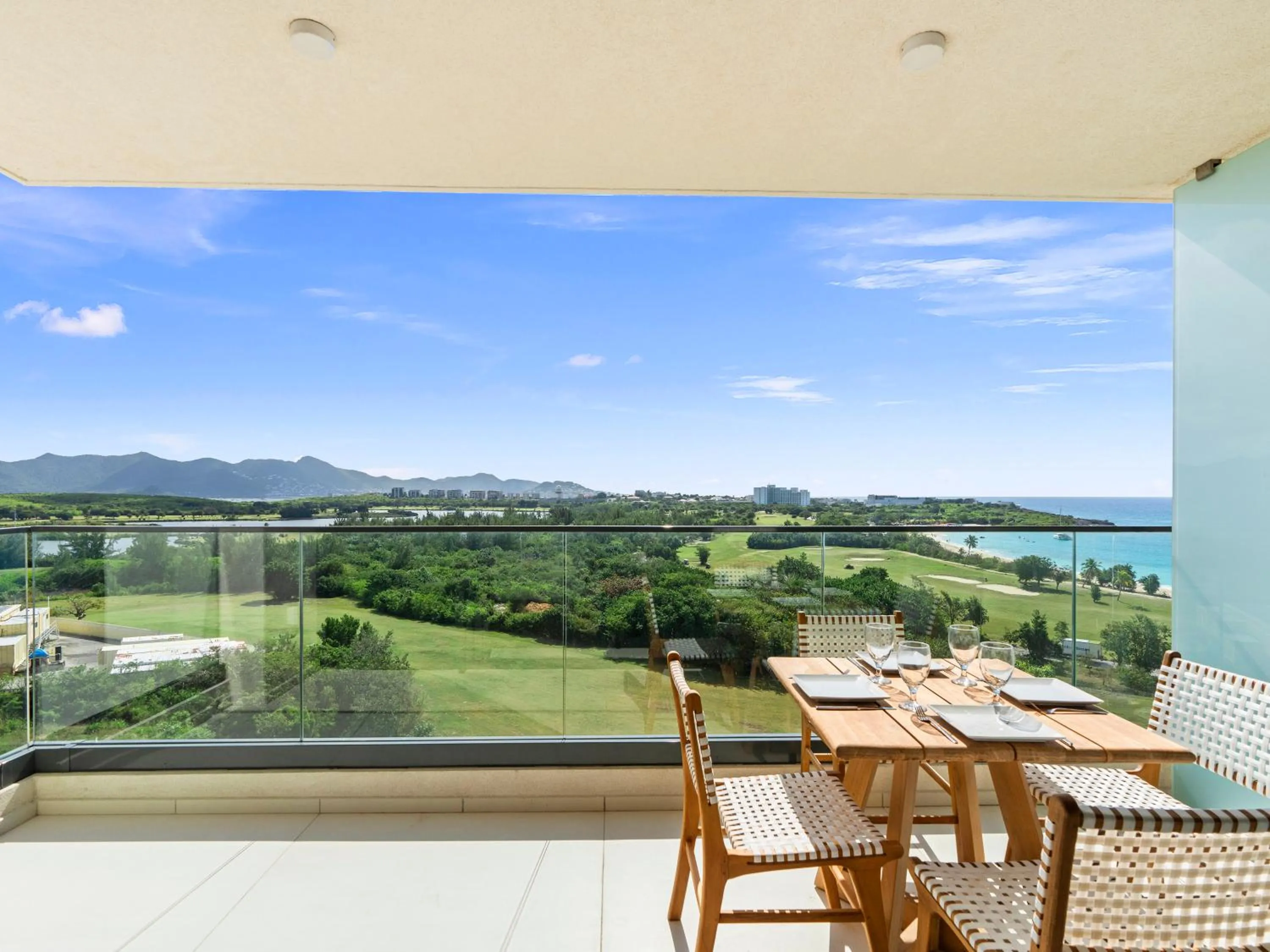 Balcony/Terrace in Fourteen at Mullet Bay