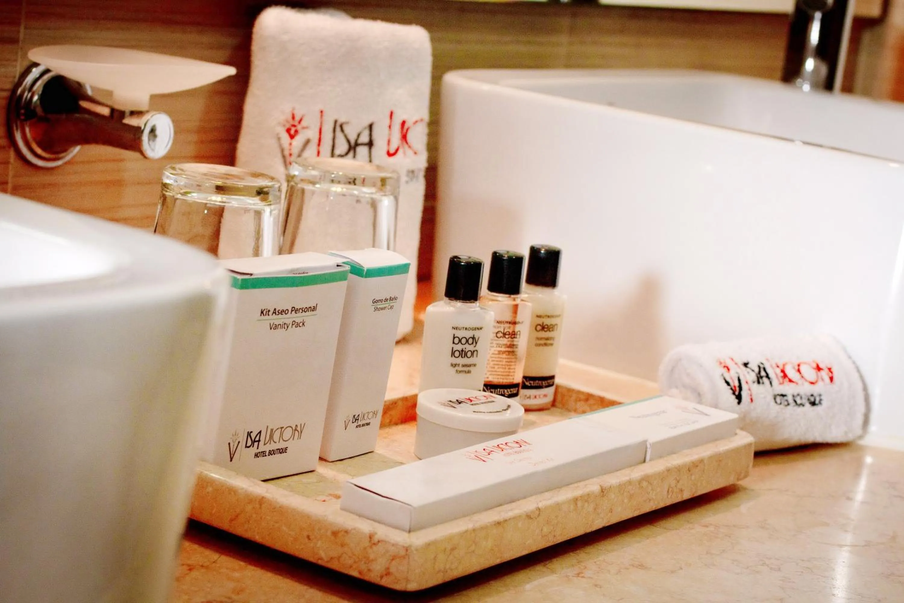 Bathroom in Isa Victory Hotel Boutique