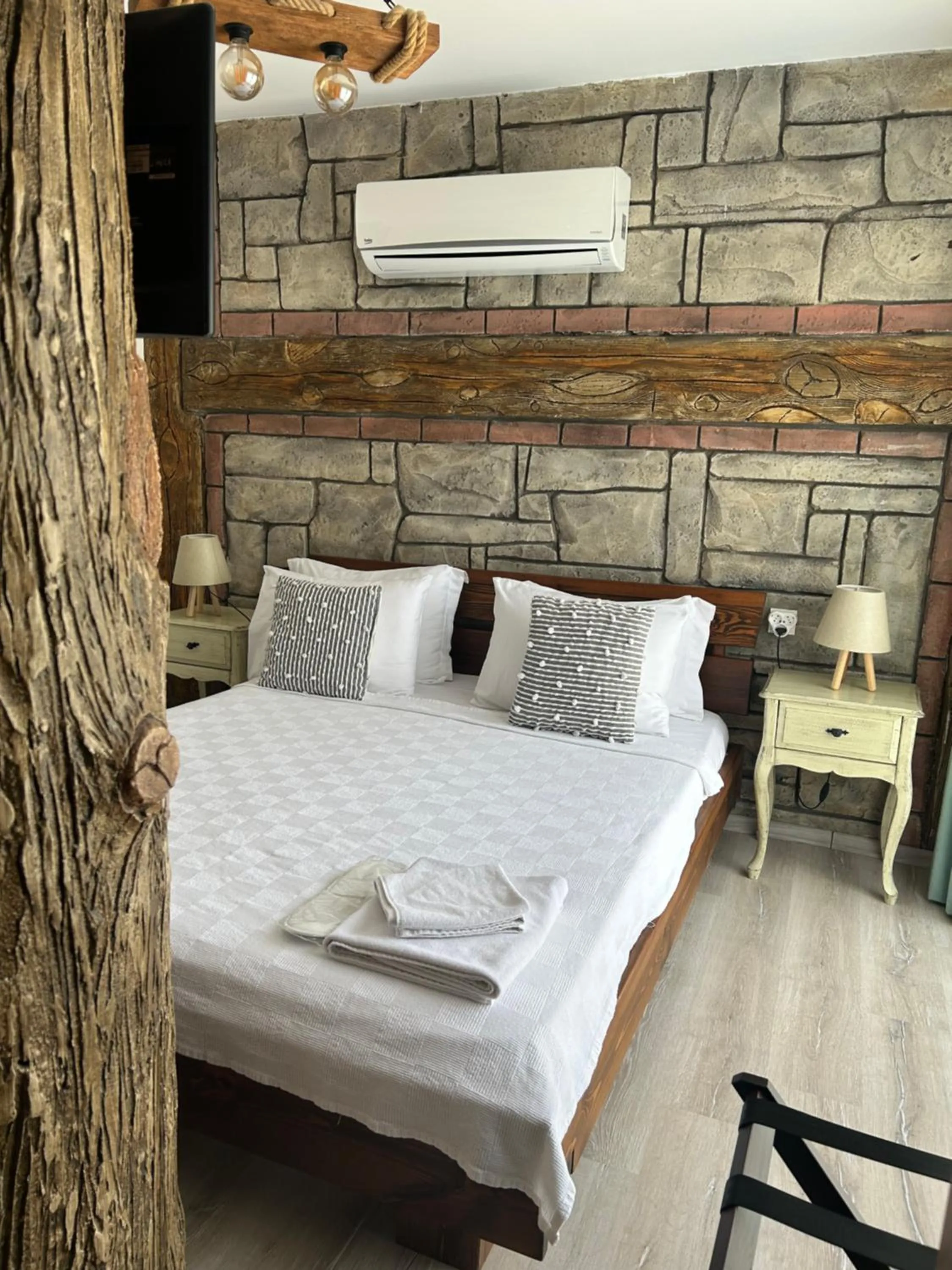 Bed in Pupa Alaçatı Butik Otel