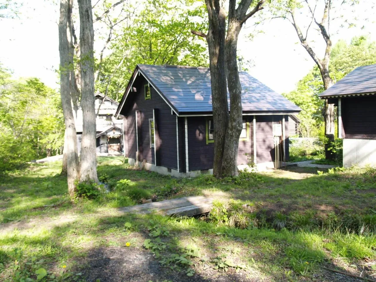Facade/entrance in Woody House Kazamidori