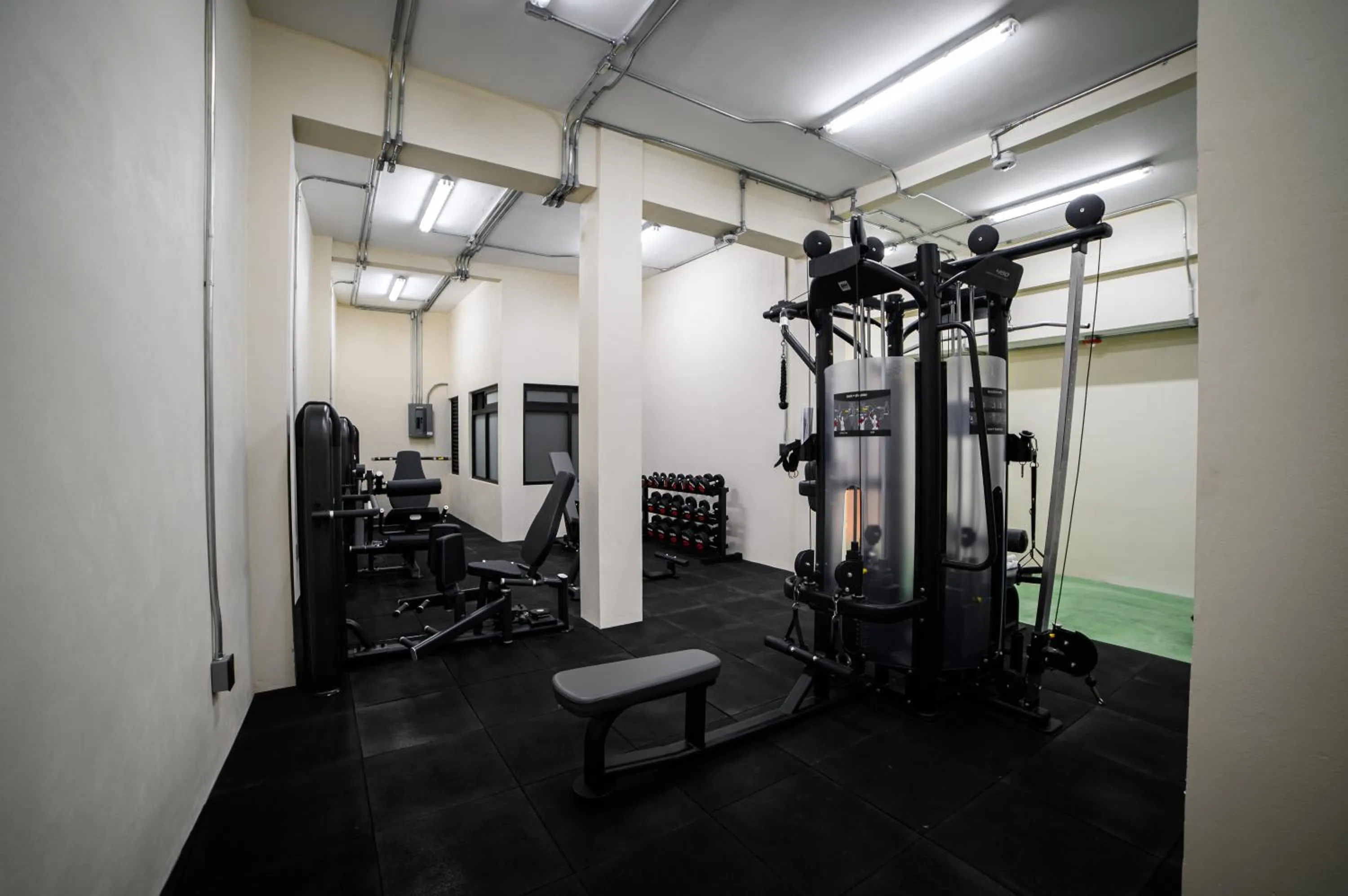 Fitness centre/facilities in Hotel Grand L'Orbe by JAMM