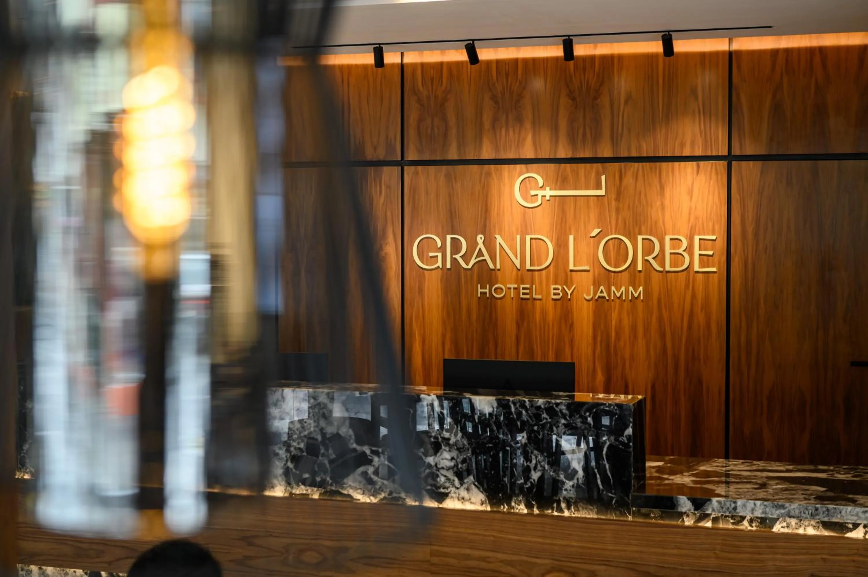 Lobby or reception in Hotel Grand L'Orbe by JAMM