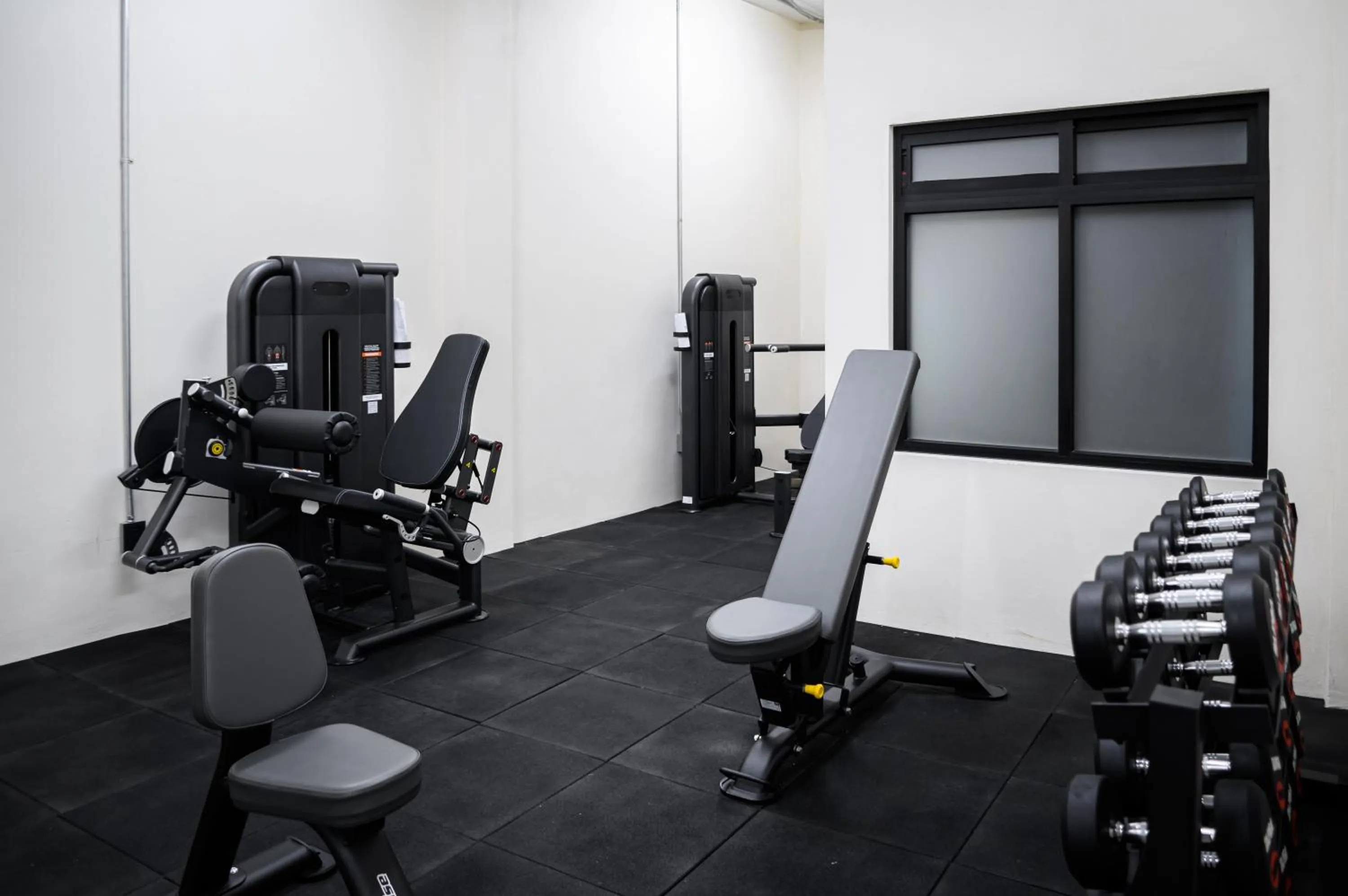 Fitness centre/facilities in Hotel Grand L'Orbe by JAMM