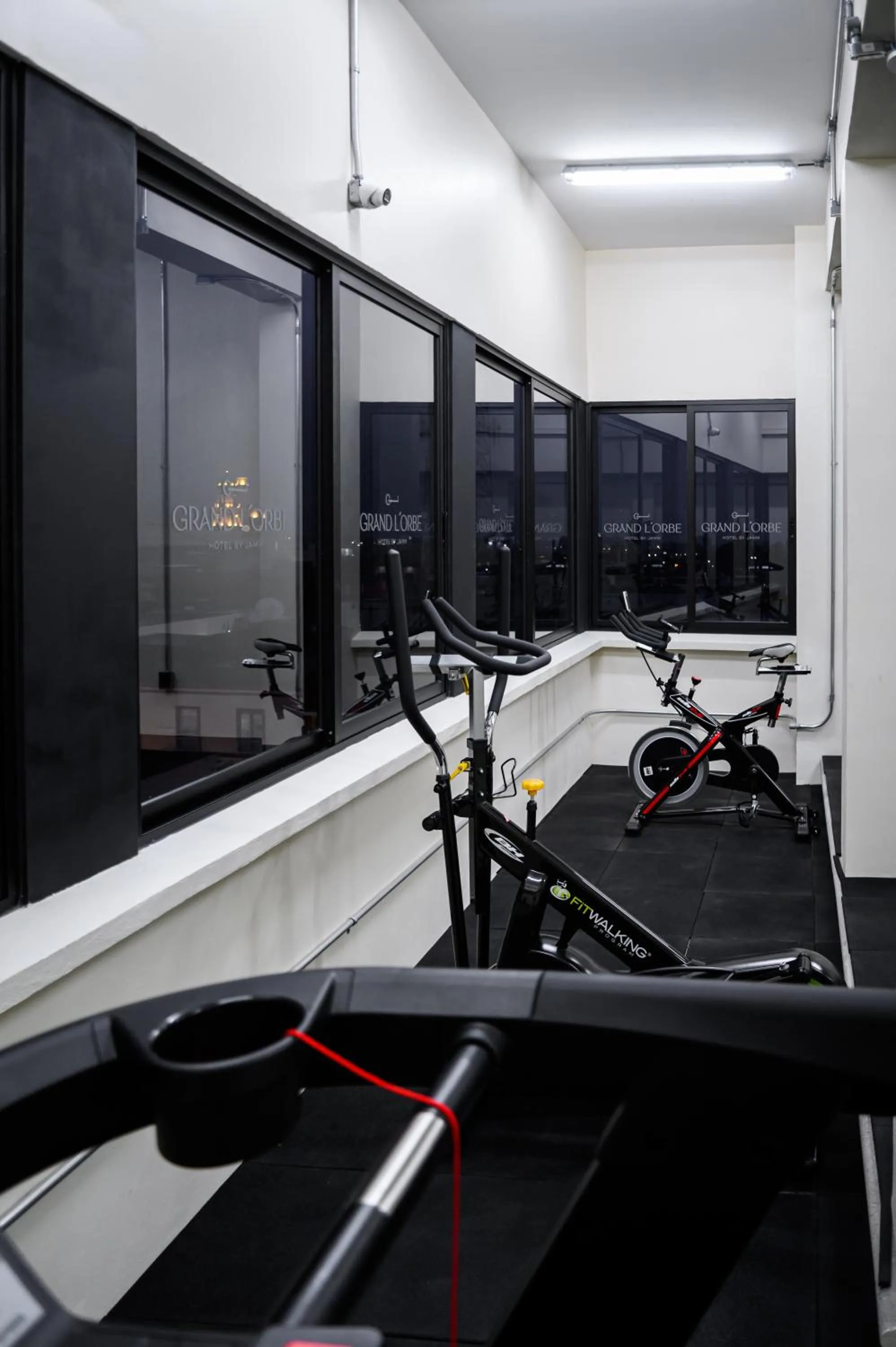 Fitness centre/facilities in Hotel Grand L'Orbe by JAMM
