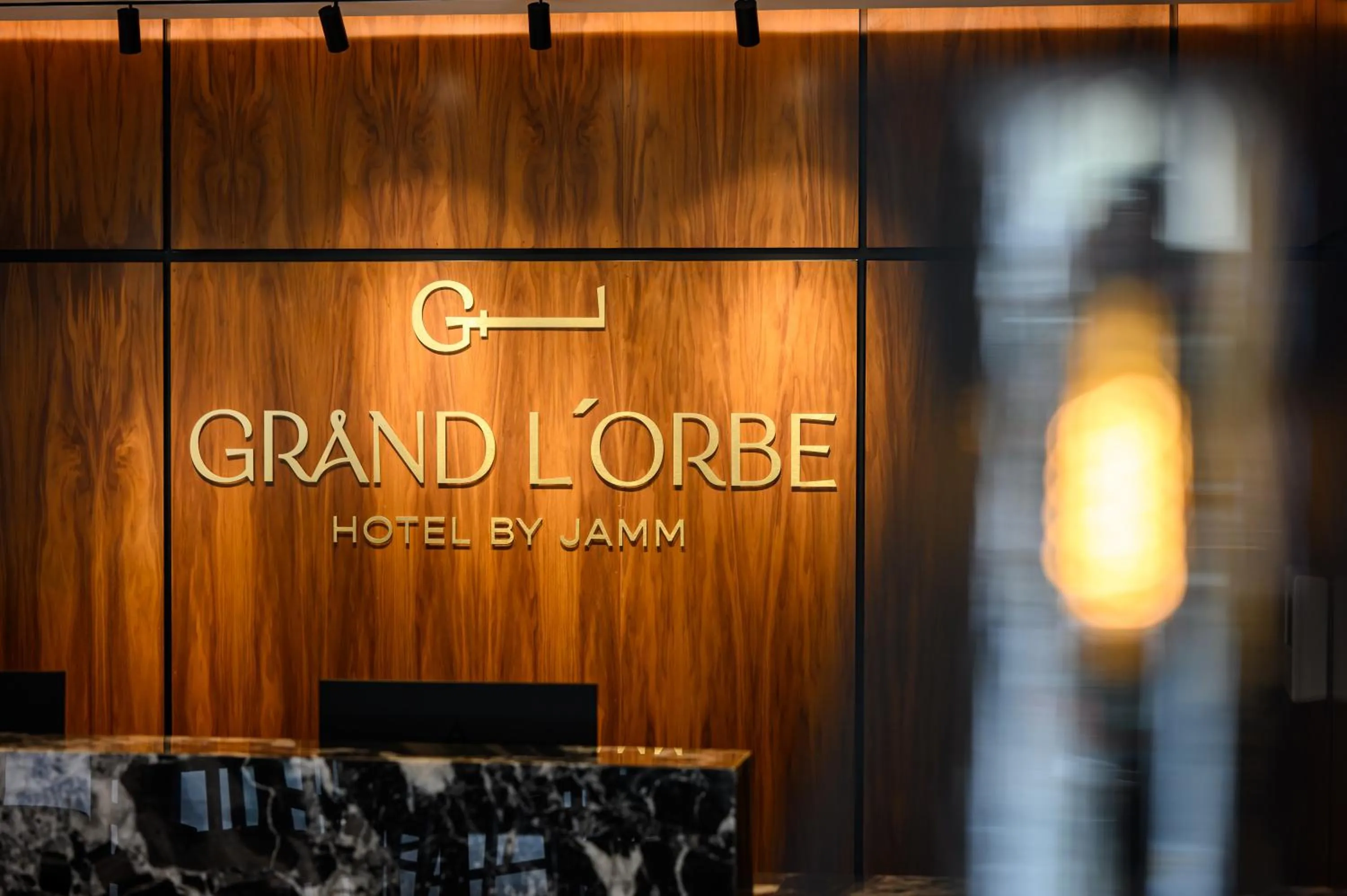 Lobby or reception in Hotel Grand L'Orbe by JAMM