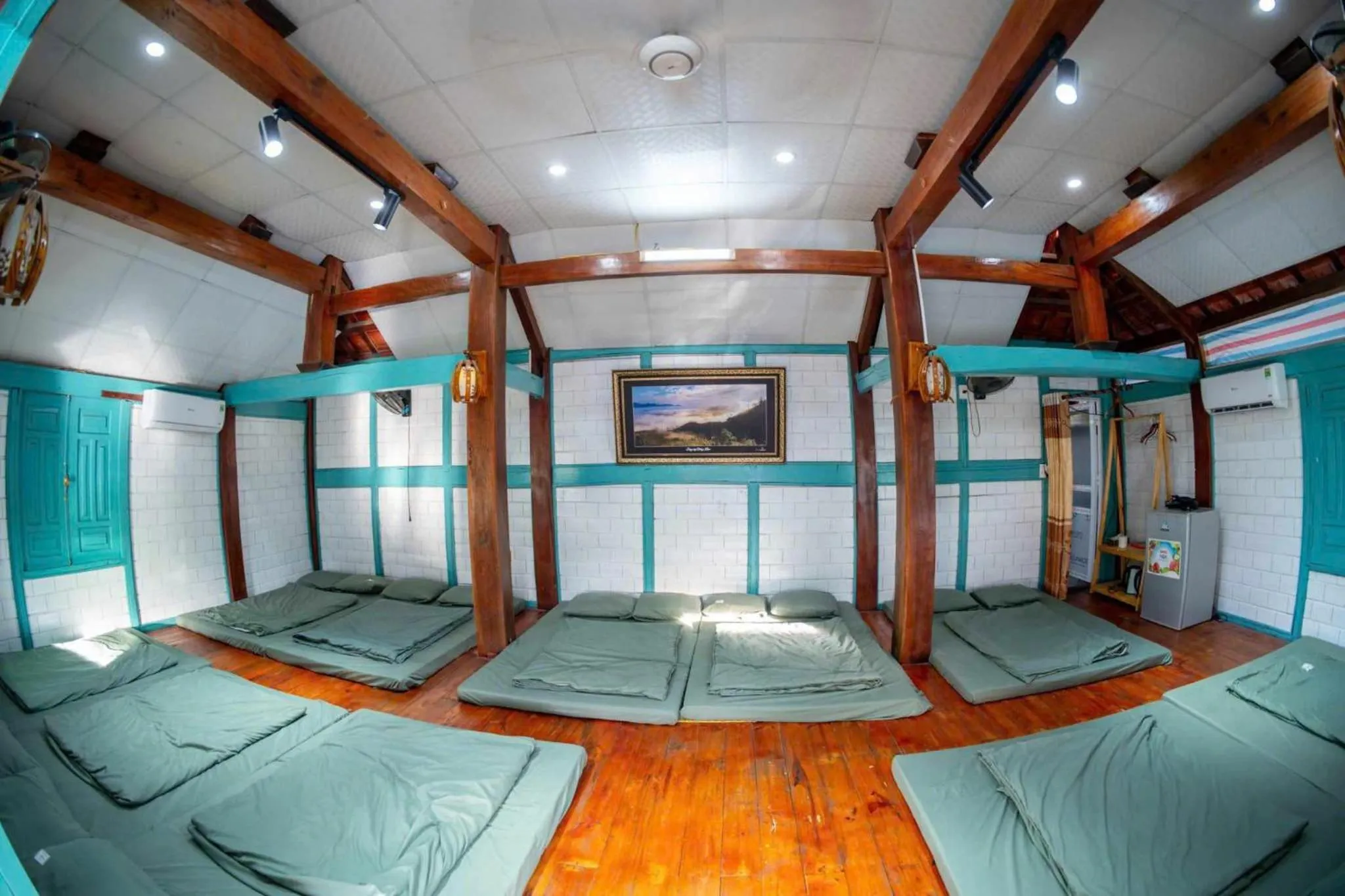 Bedroom, Bed in Green Town Mộc Châu