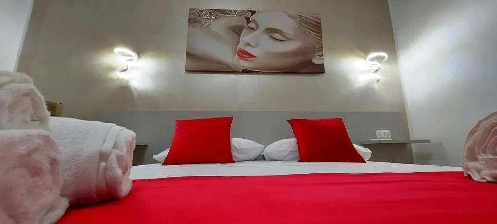 Bed in IL GIGLIO B&B