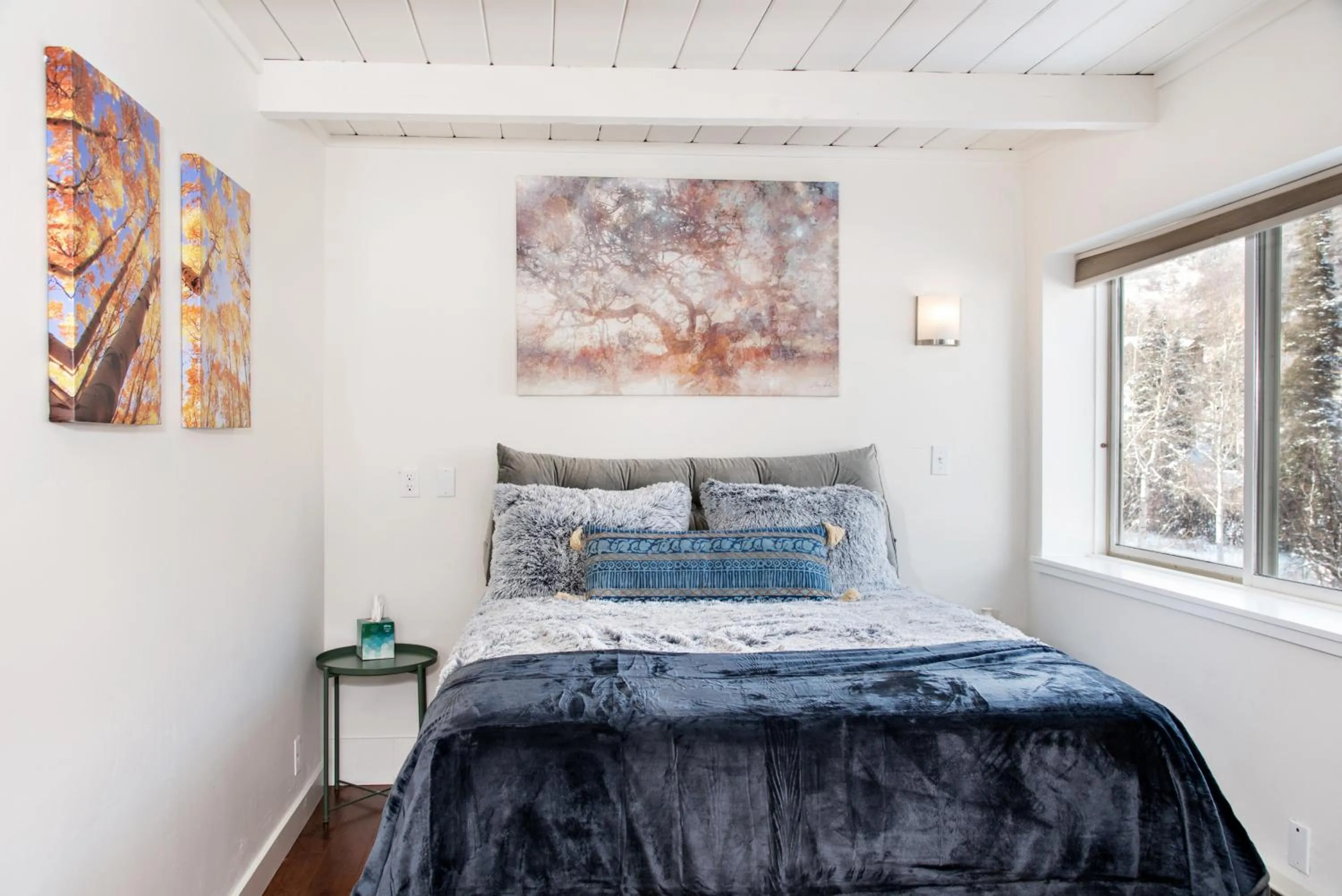 Bed in Willows Condos by Snowmass Vacations