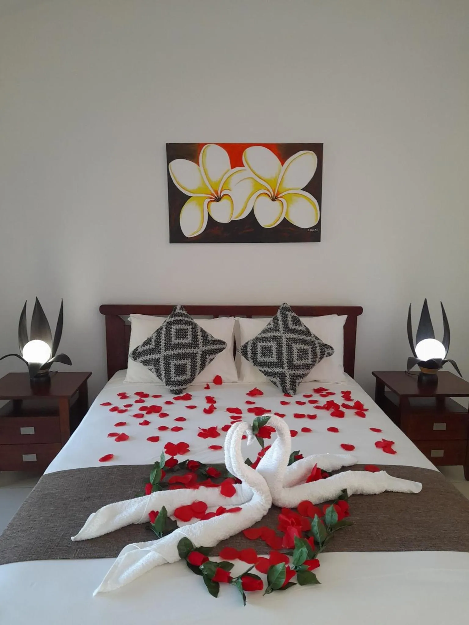 Bed in Kaila Na Ua Resort