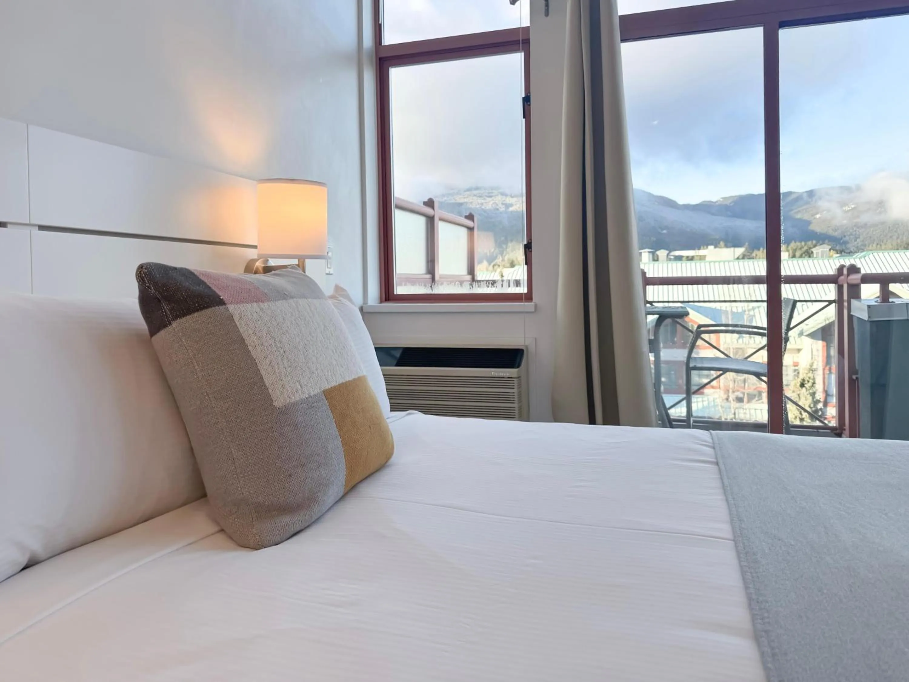 Bed in Alpenglow Lodge Rainbow Look Out Studio by MVA