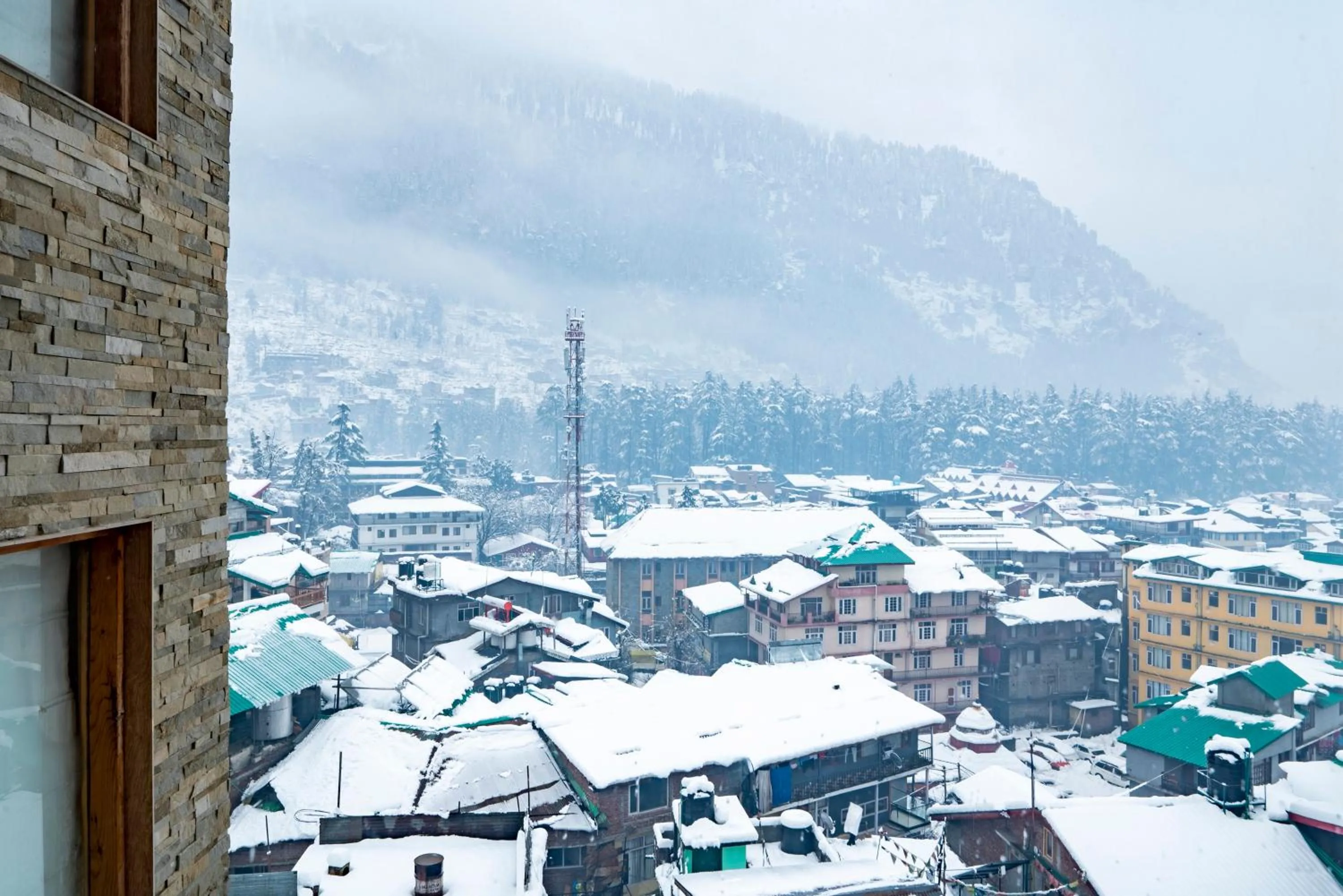 View (from property/room) in Treebo Premium Sattva With Mountain View