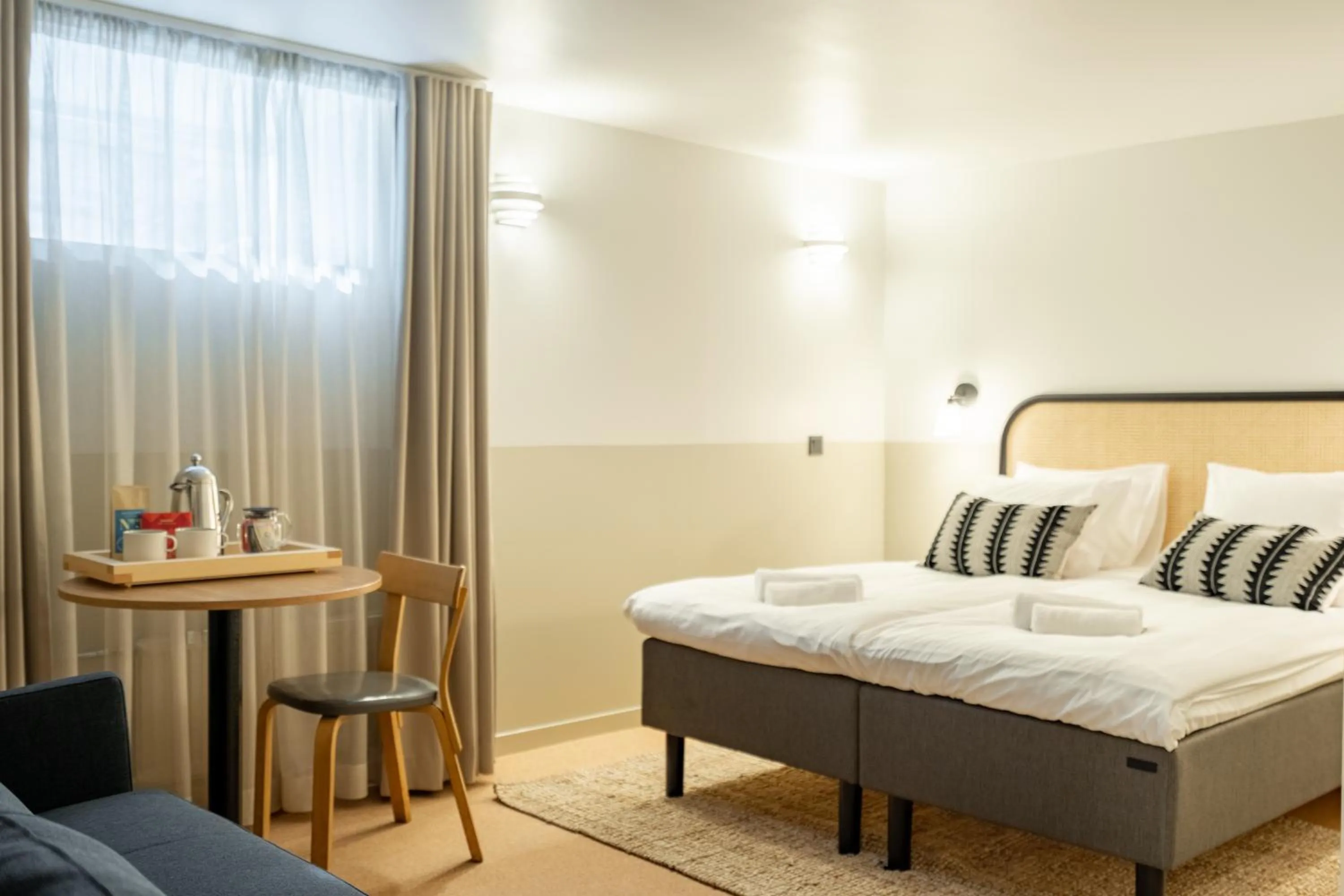 Bedroom, Bed in Bob W Helsinki Kluuvi