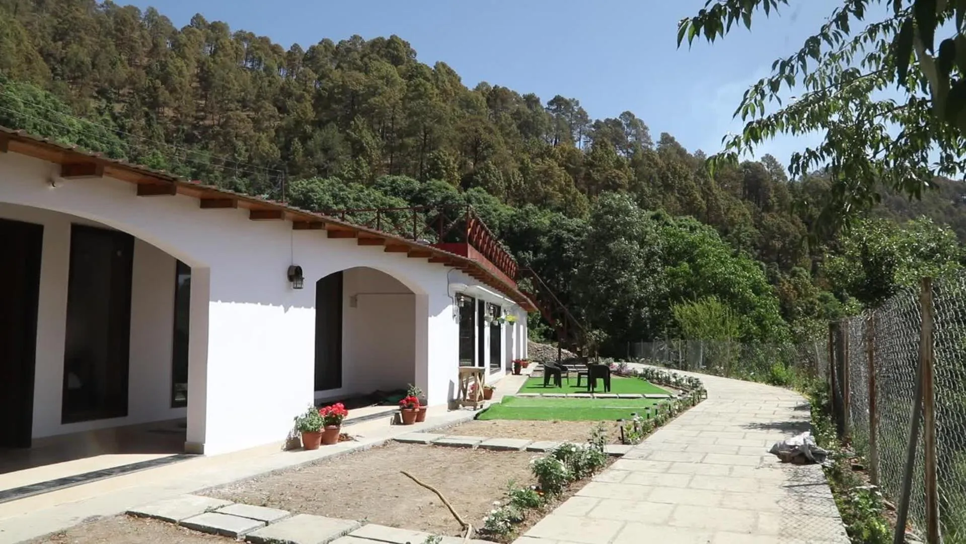 Property building in Just Naturals Wellness Resort Nainital