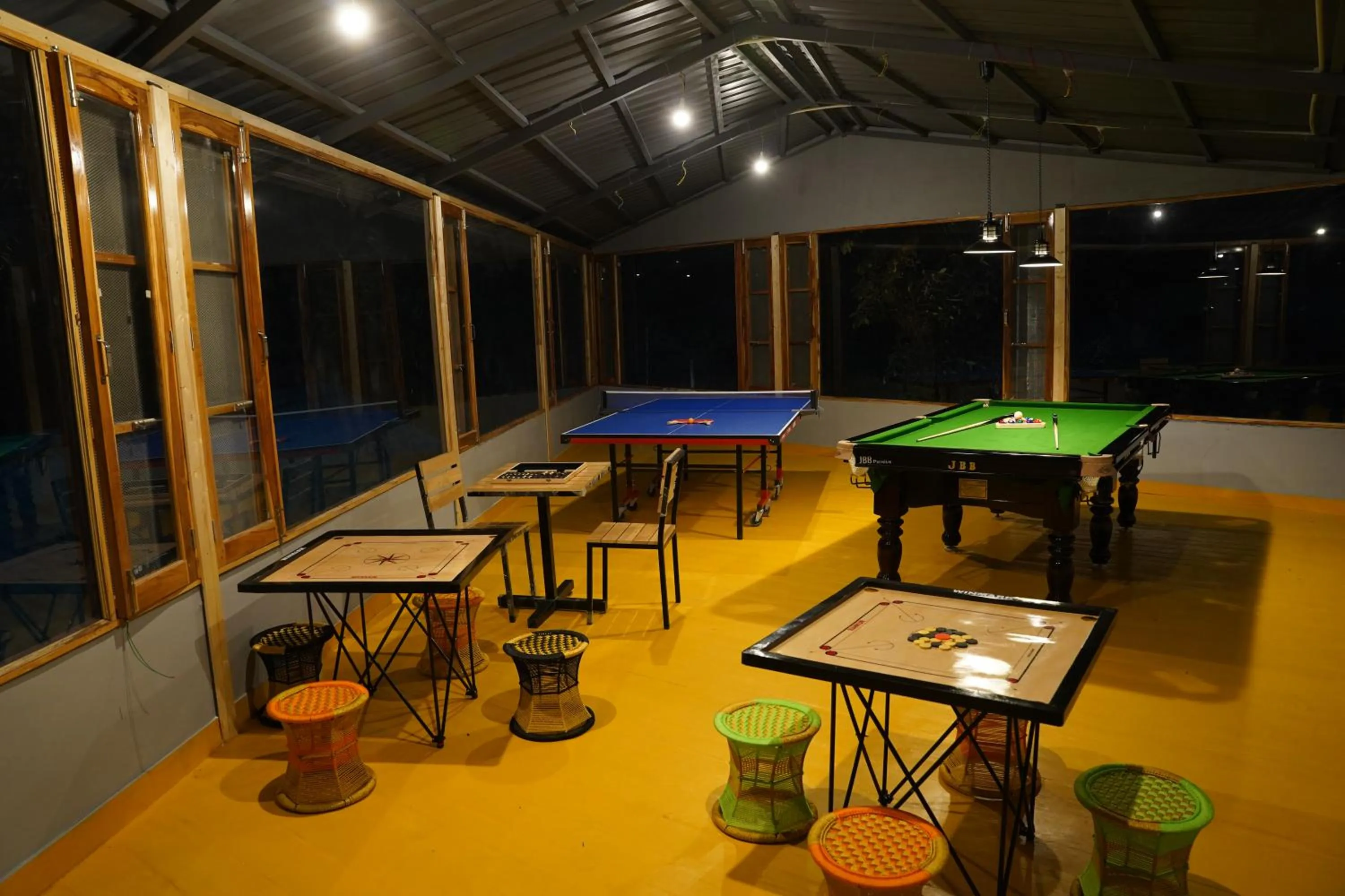 Game Room in Just Naturals Wellness Resort Nainital