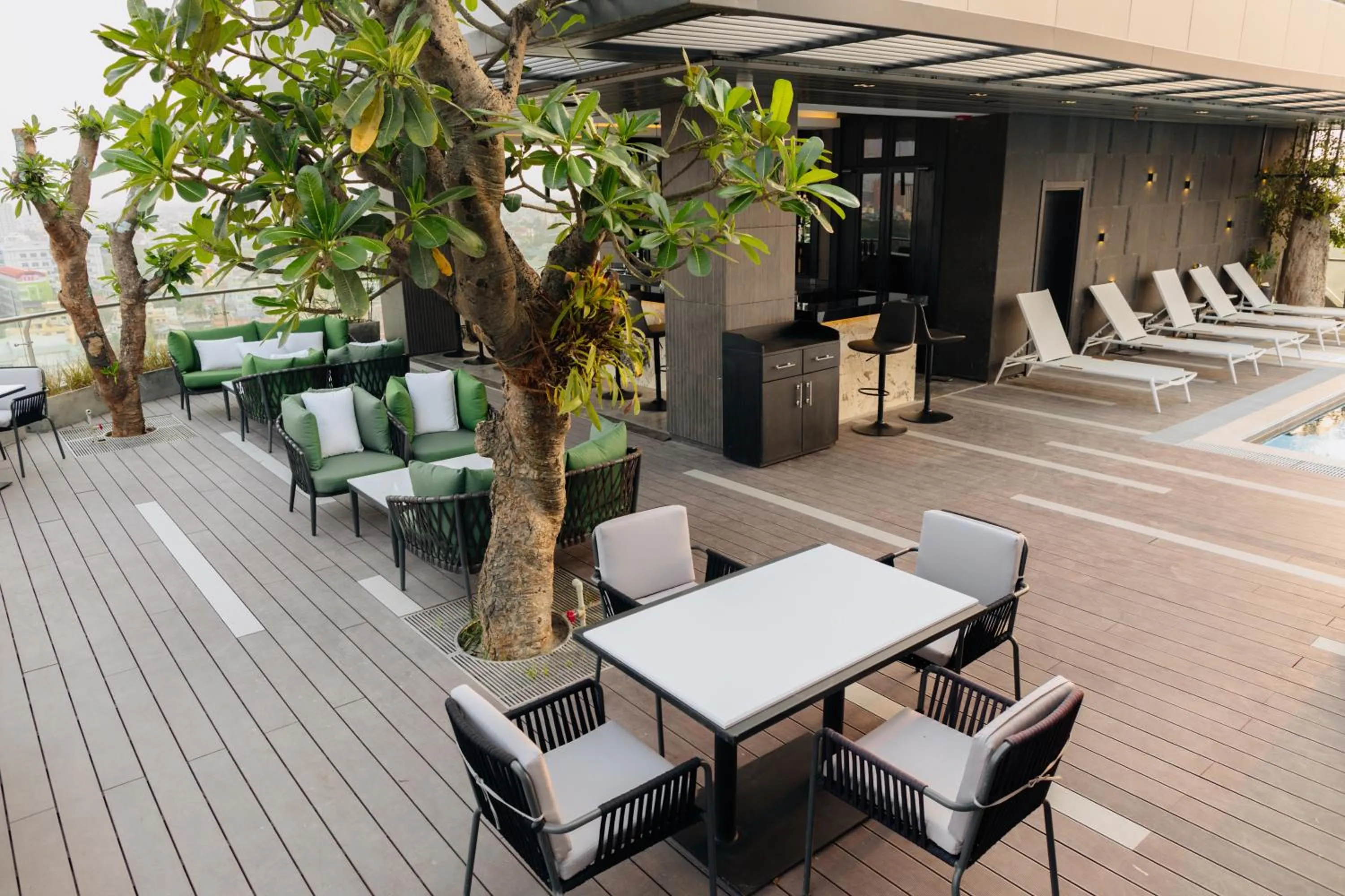 Lounge or bar in Ease Hotel