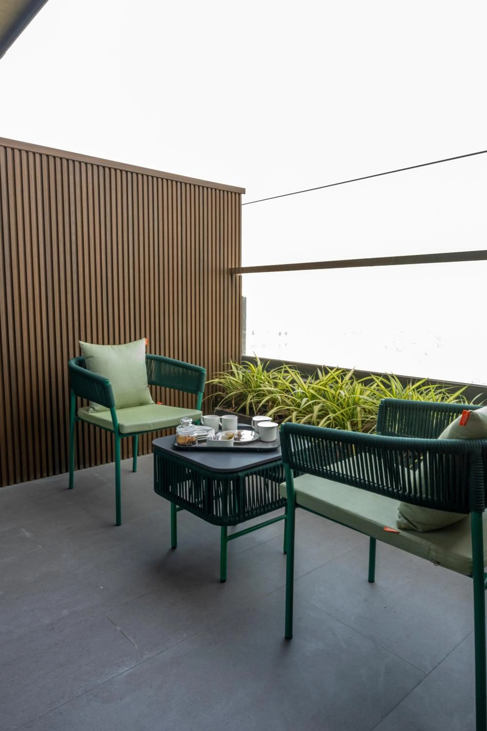 Balcony/Terrace in Fairfield by Marriott Vadodara