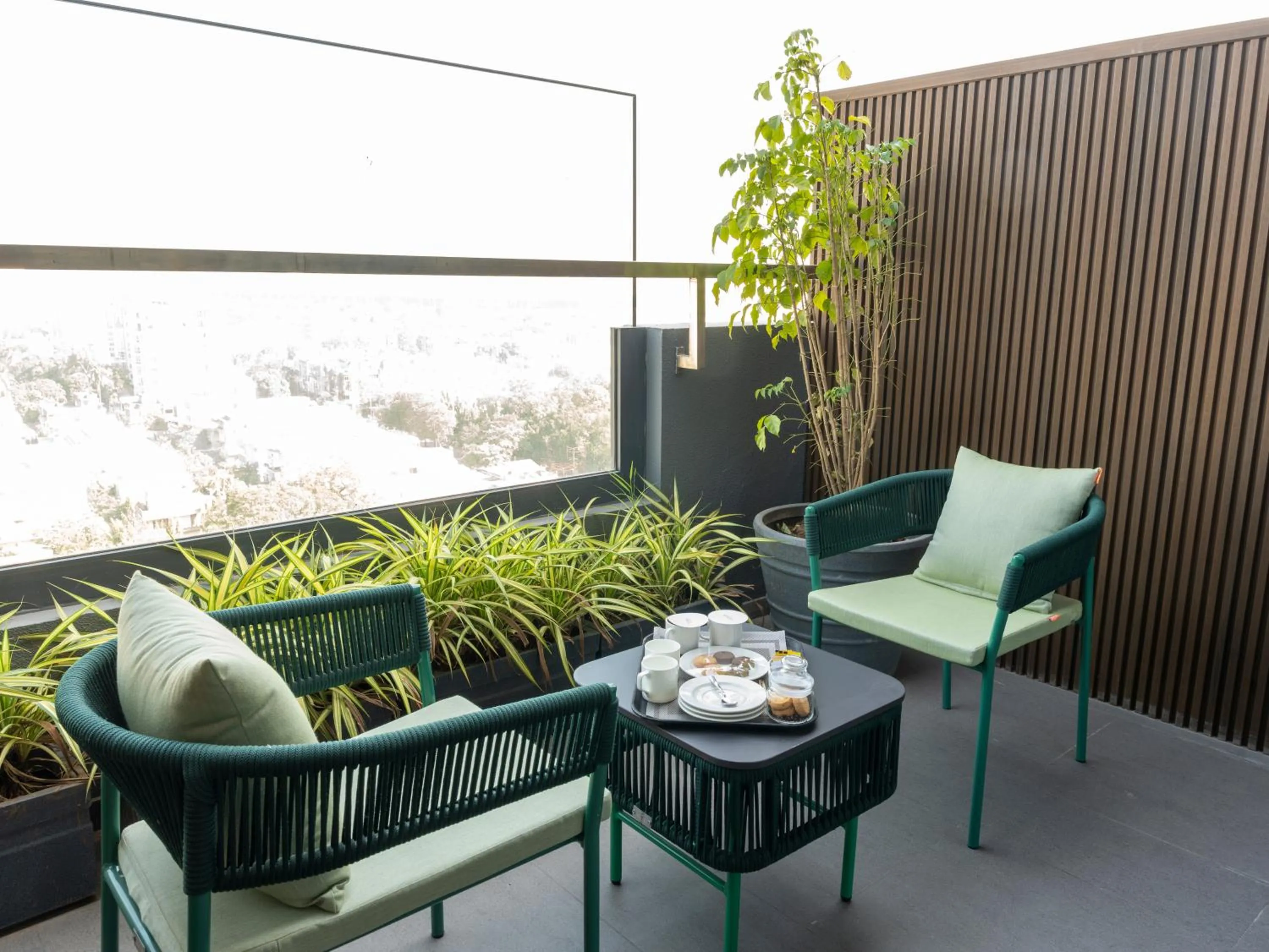 Balcony/Terrace in Fairfield by Marriott Vadodara