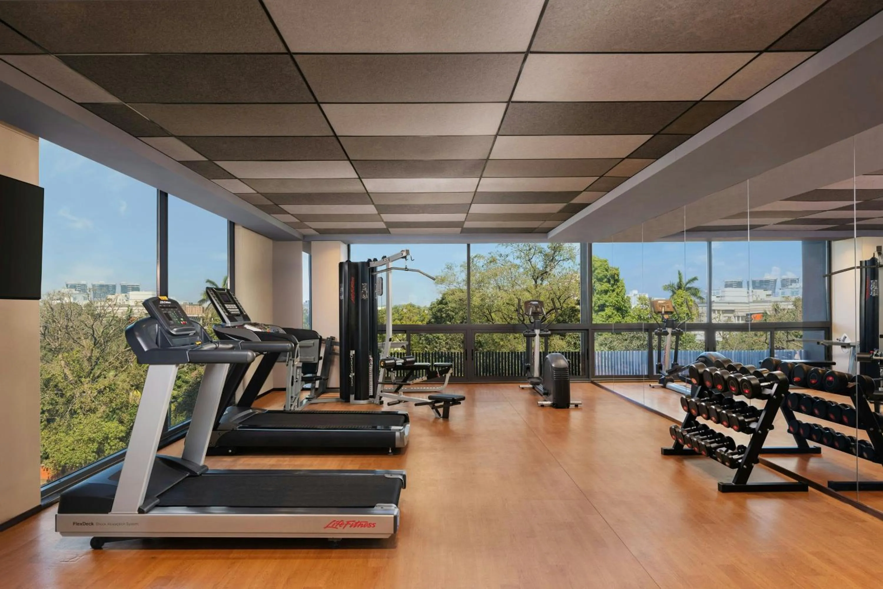 Fitness centre/facilities in Fairfield by Marriott Vadodara