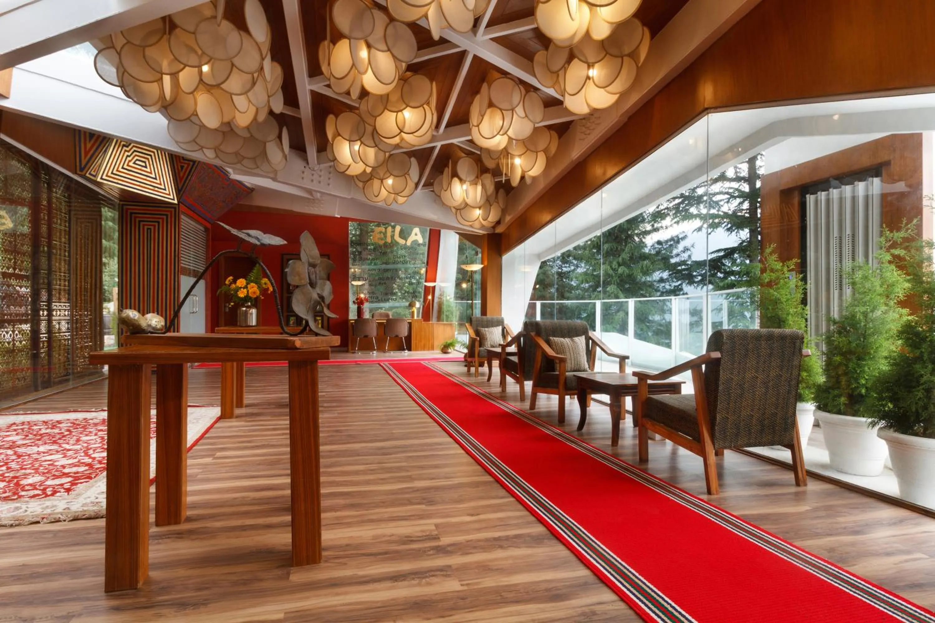 Lobby or reception in Tree of Life Eila Art Hotel, Manali