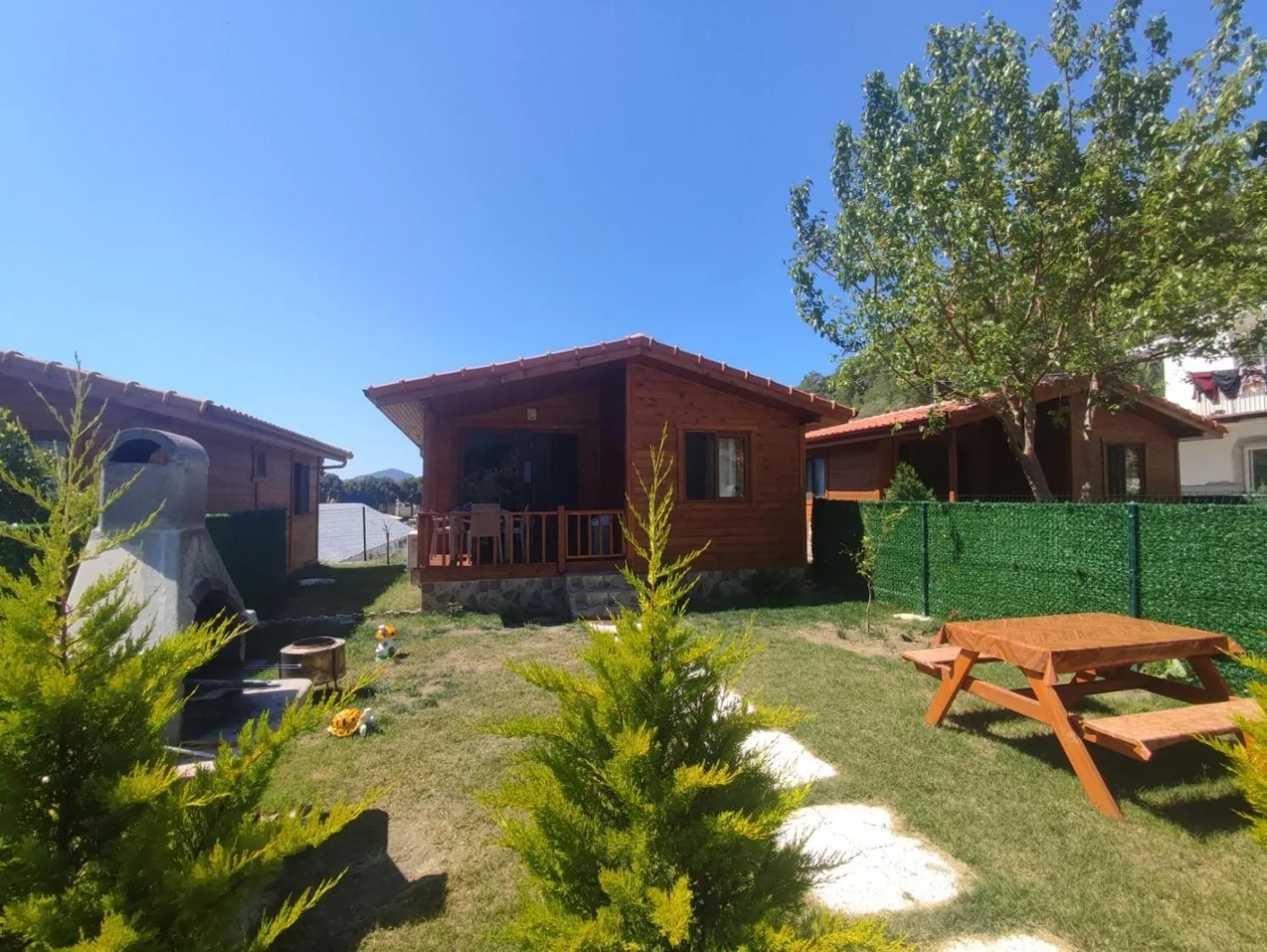 Spring in Hurmalik Aparts & Bungalows - Family Bungalows - Large Garden Bungalow with Barbecue